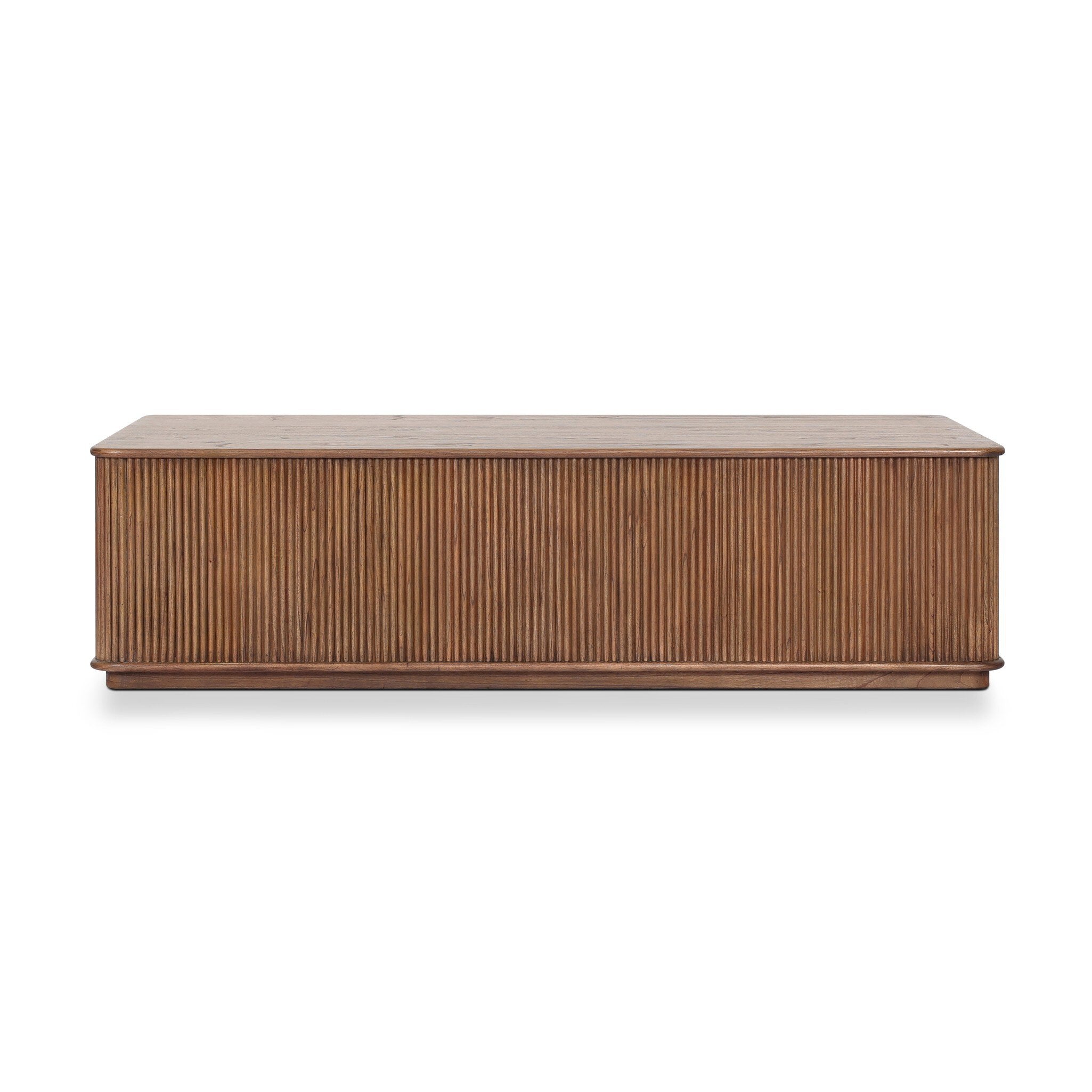 Ona Rectangular Coffee Table - Amber Mindi Veneer