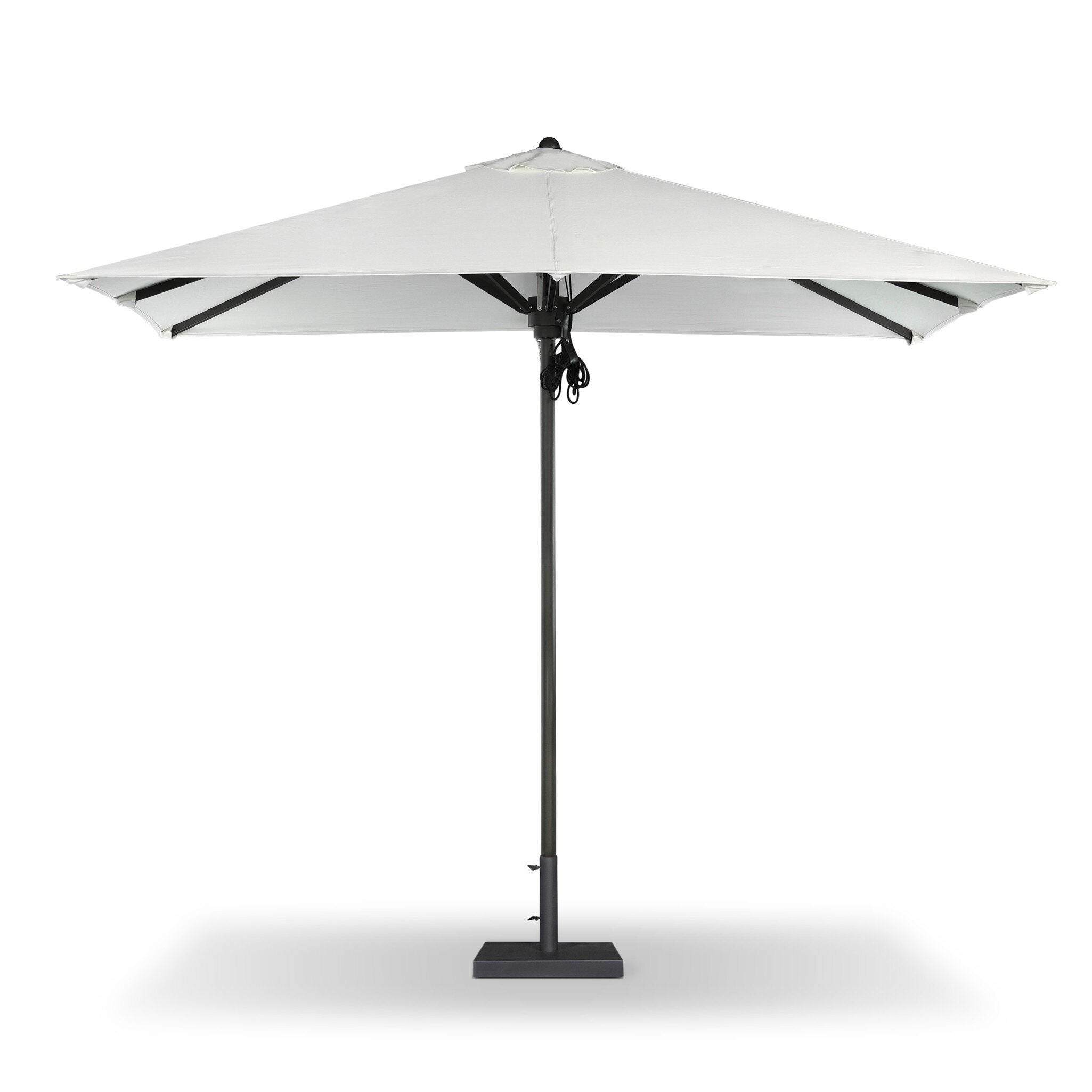 Baska Outdoor Rectangular Umbrella - Arashi Salt