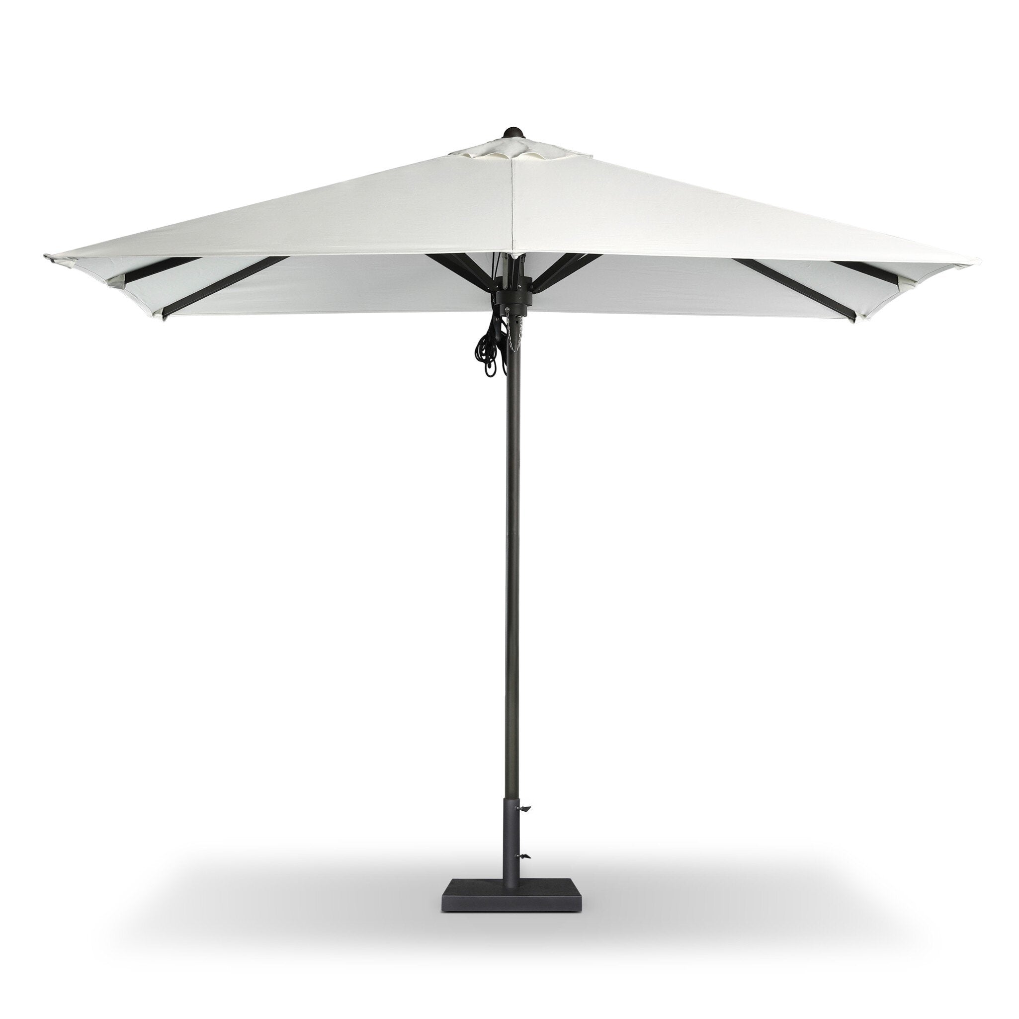 Baska Outdoor Rectangular Umbrella - Arashi Salt