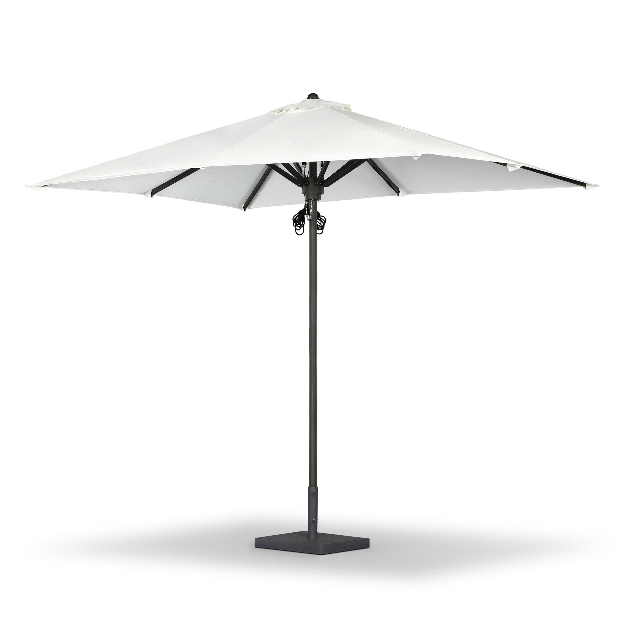 Baska Outdoor Rectangular Umbrella - Arashi Salt