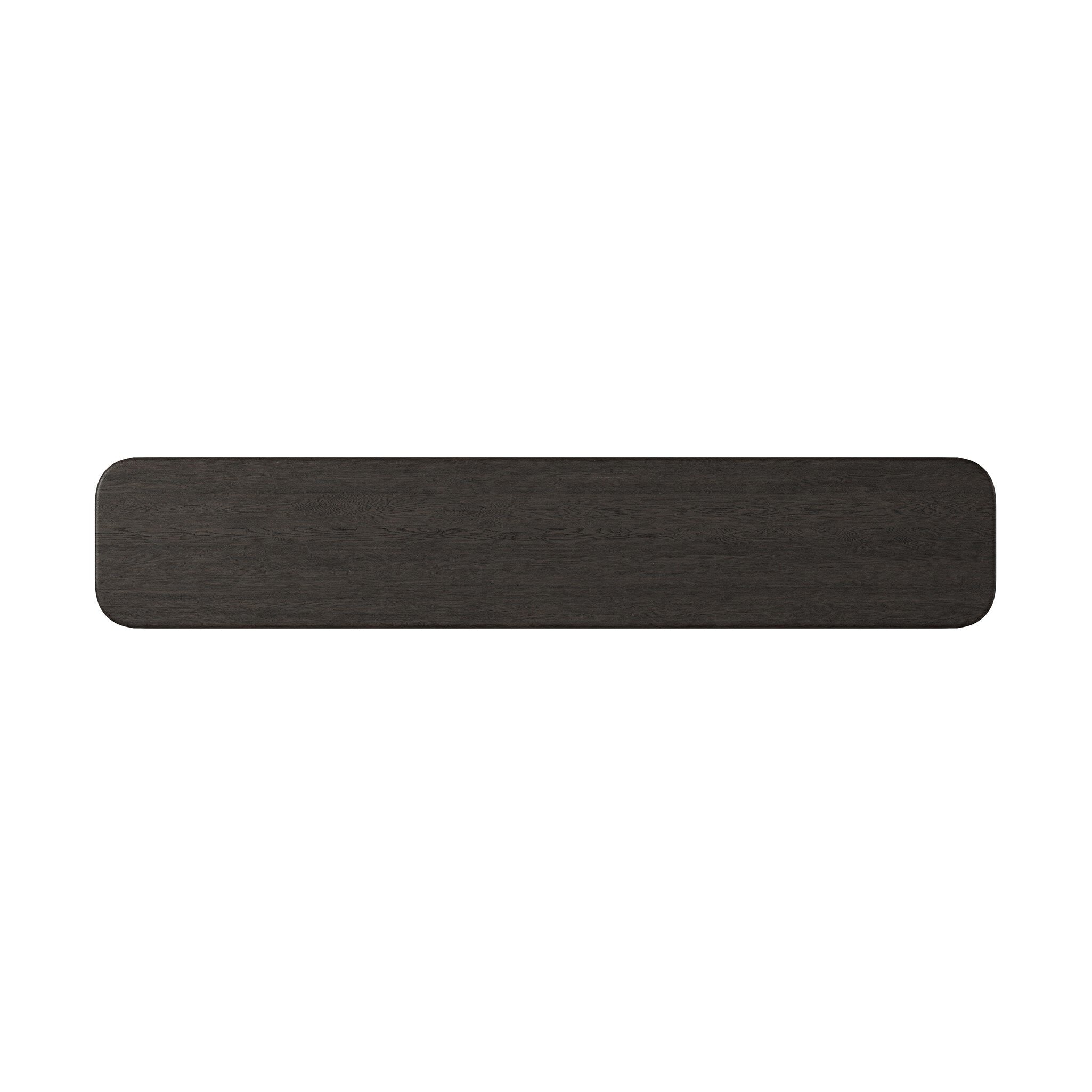 Nadine Console Table - Smoked Black Oak Veneer