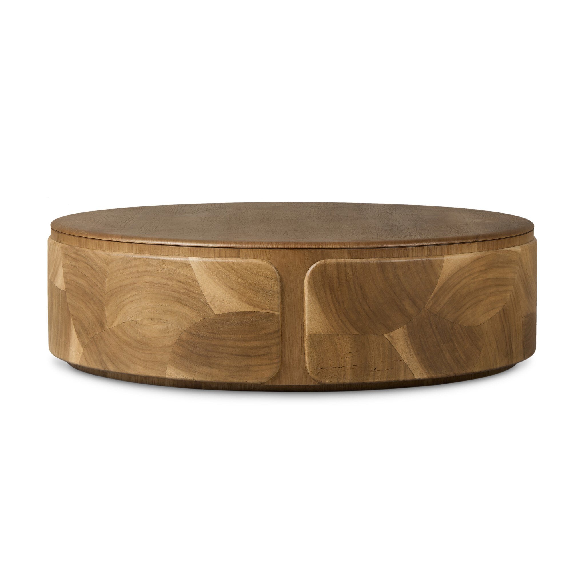 Marlena Coffee Table - Smoked American Oak Veneer