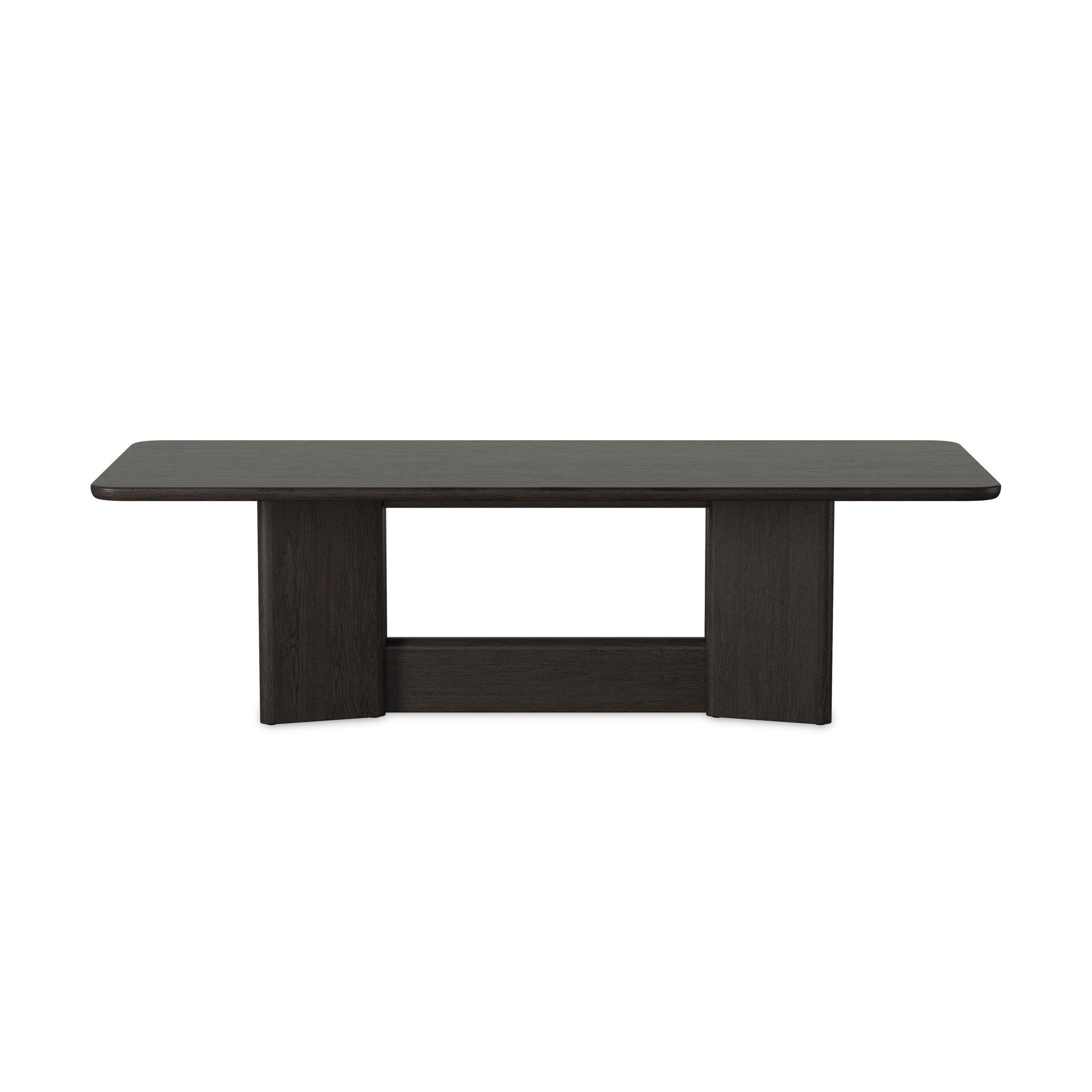 Nadine Dining Table - Smoked Black Oak Veneer