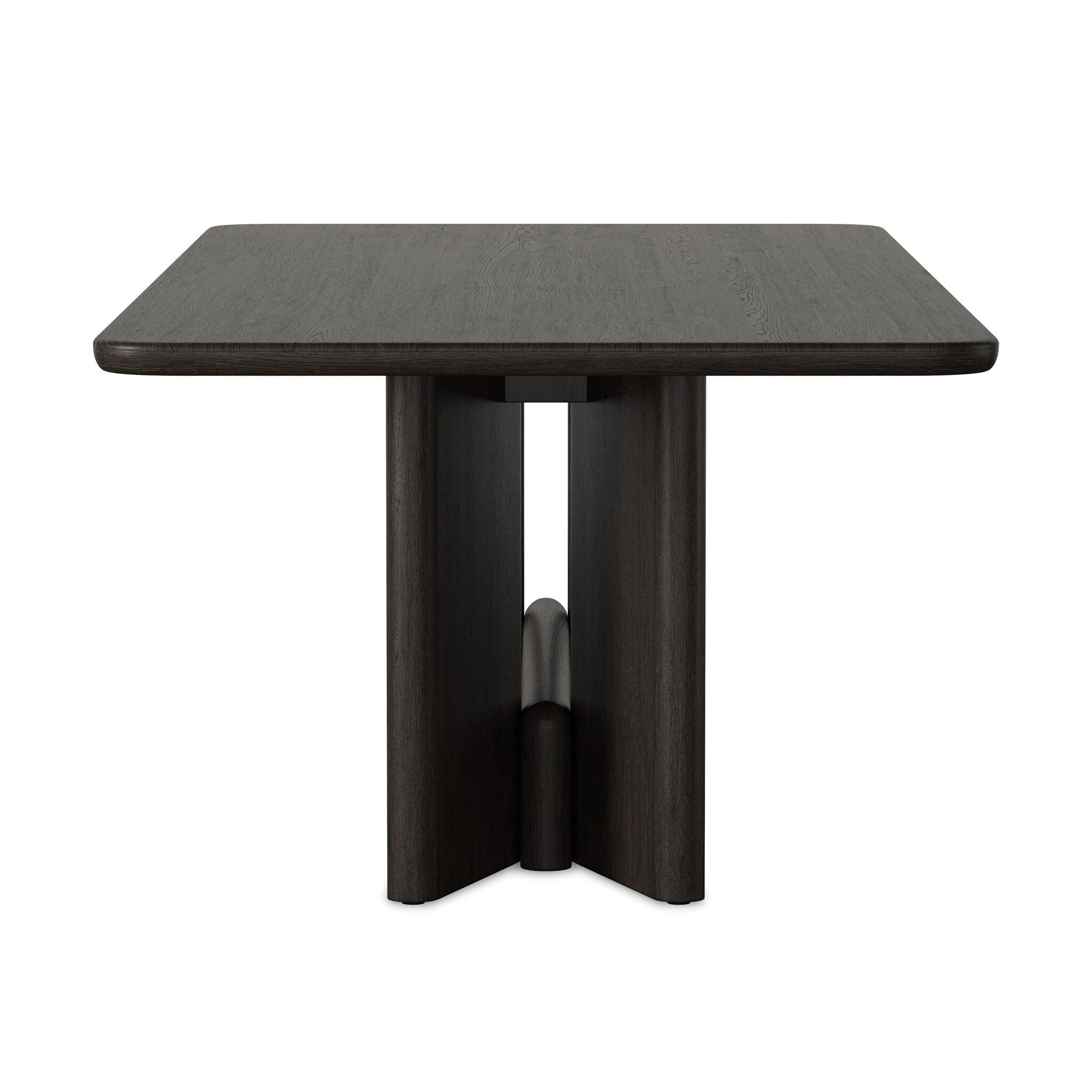 Nadine Dining Table - Smoked Black Oak Veneer