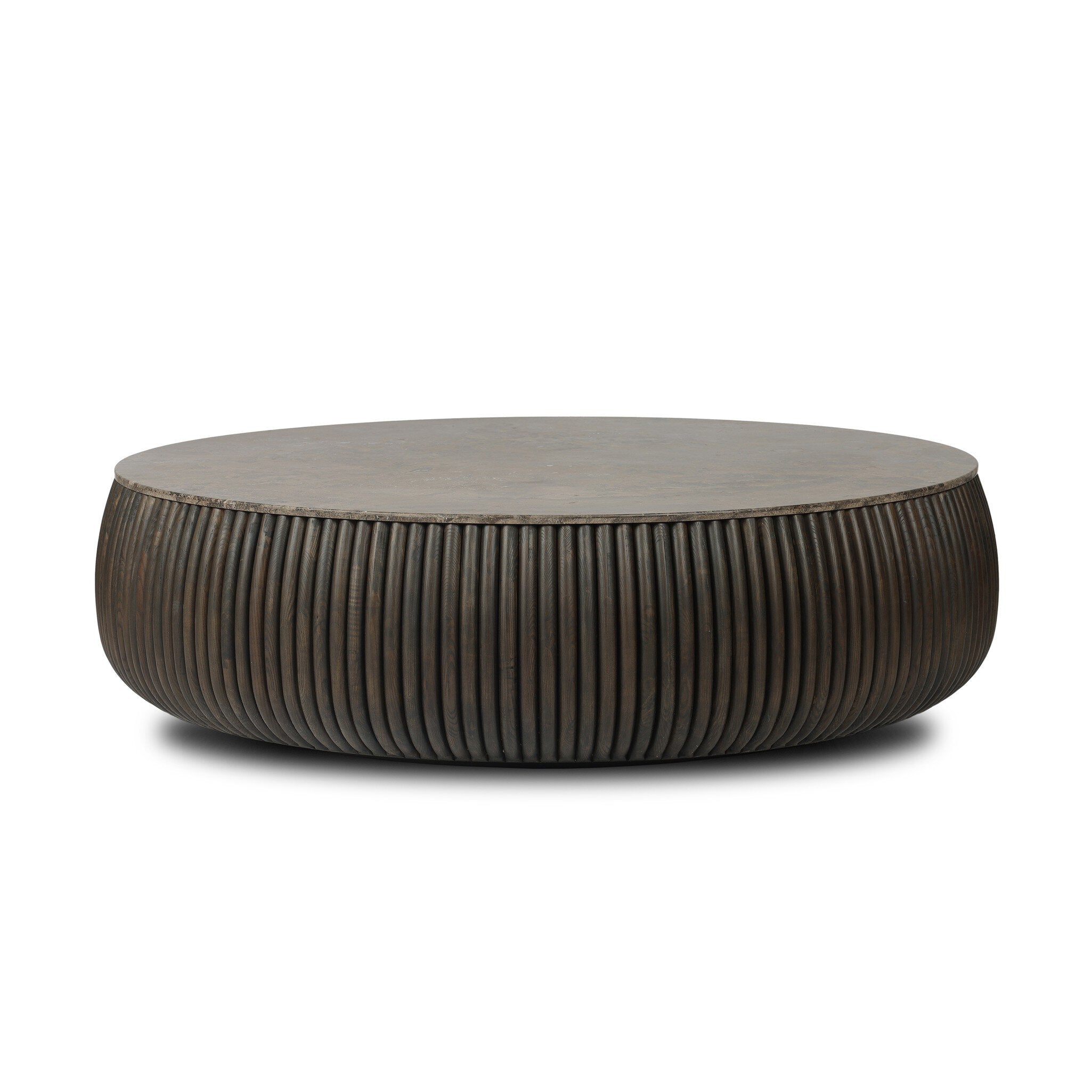 Kalaya Coffee Table - Warm Grey Marble