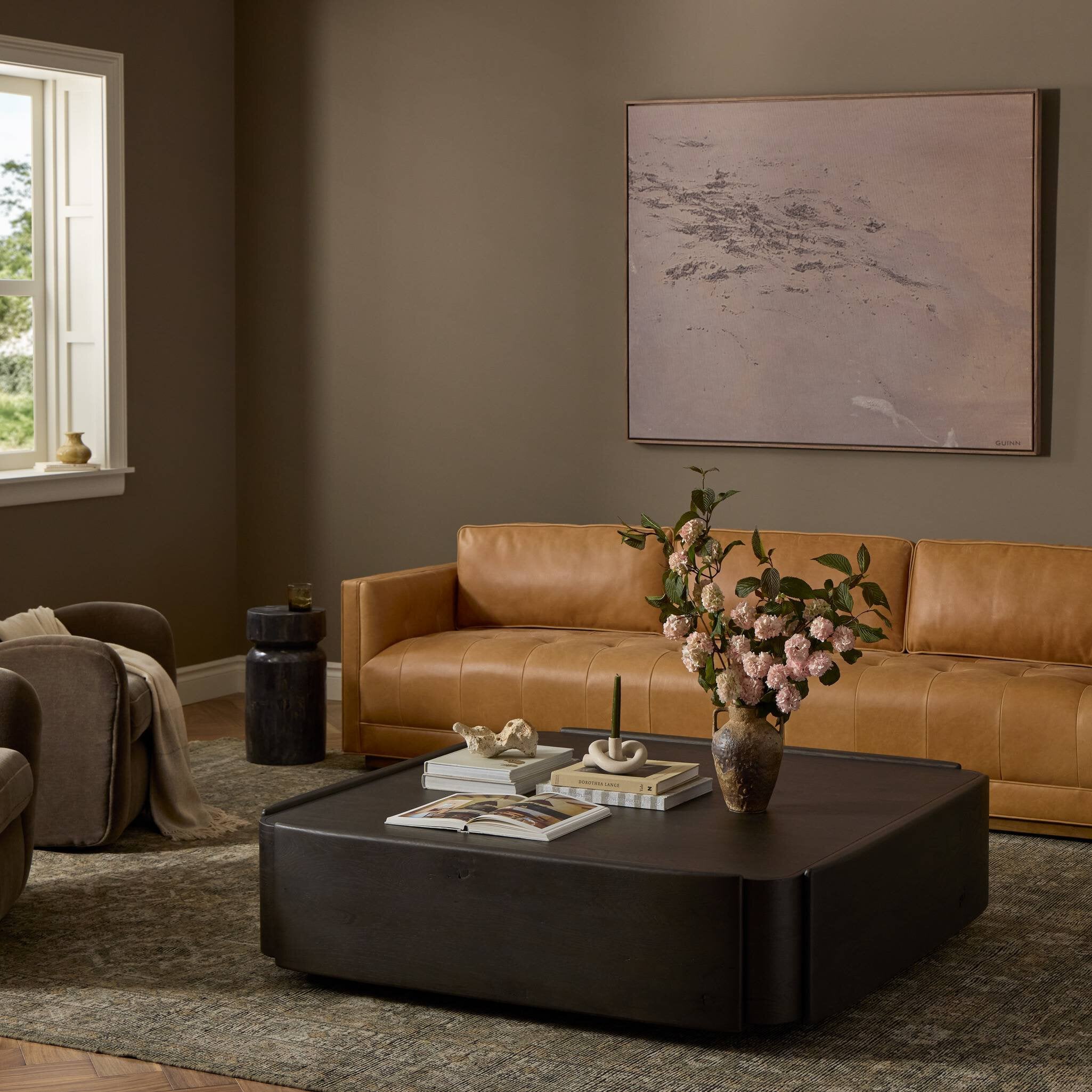 Floyd Coffee Table - Smoked Black Oak Veneer