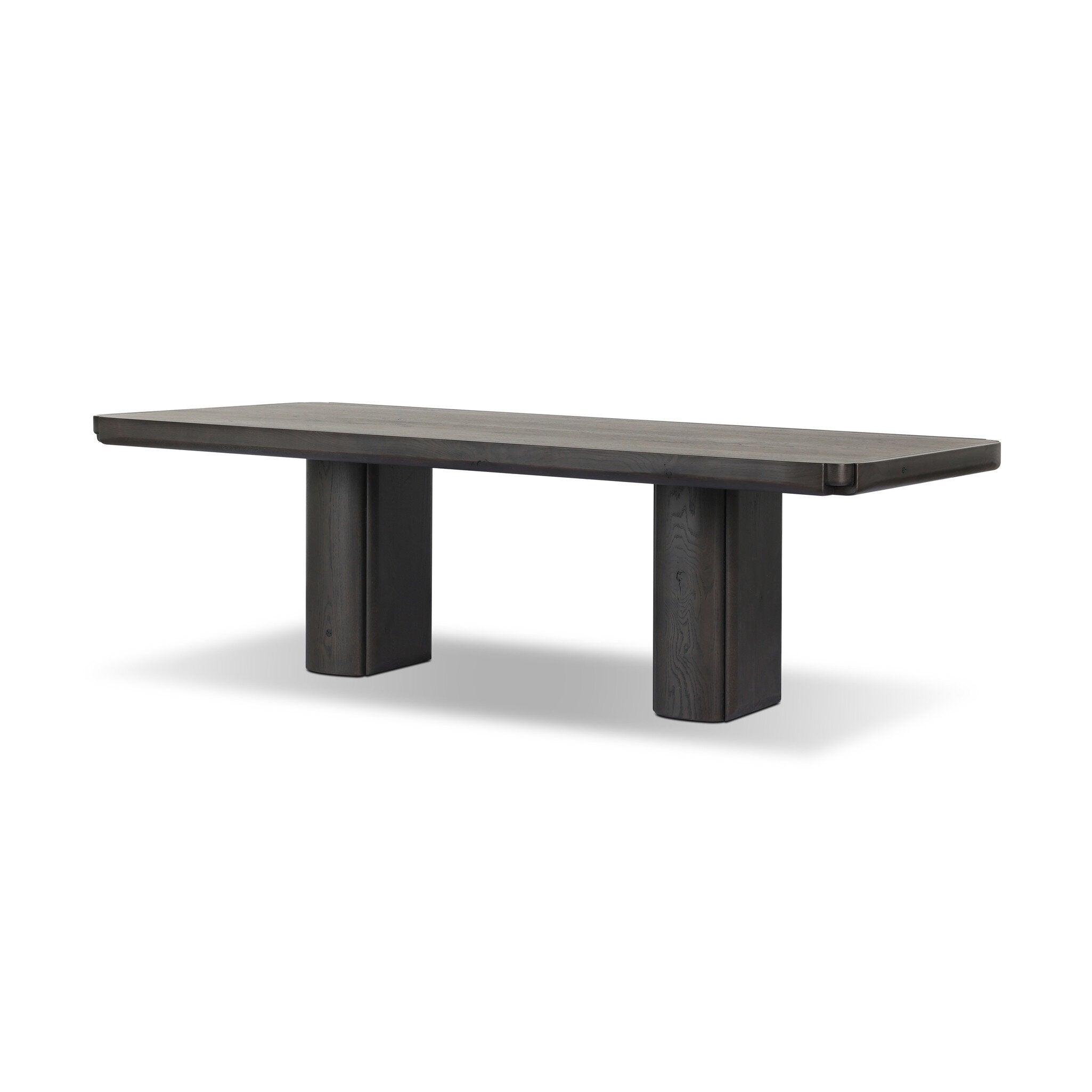 Floyd Dining Table - Smoked Black Oak Veneer
