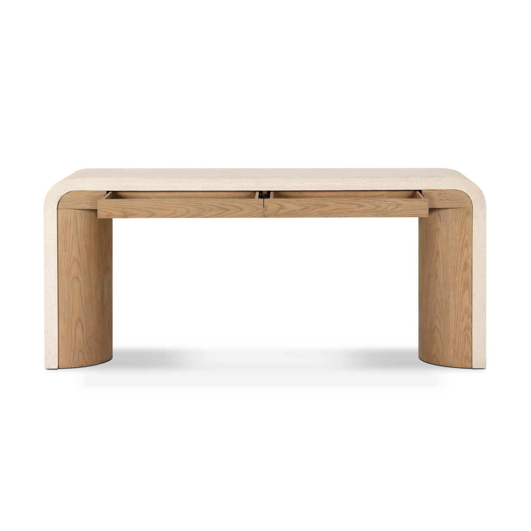 Jane Console Table - Sandy Oak Veneer