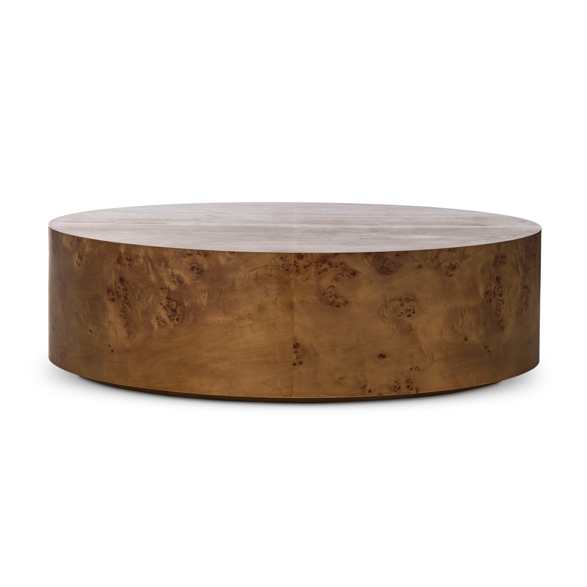 Caya Large Coffee Table - Caramel Burl