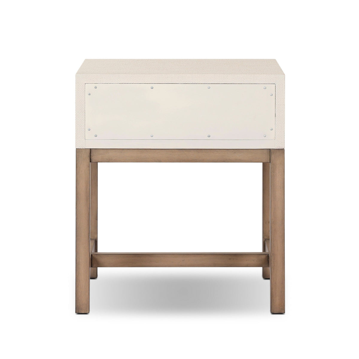 Fiona Small Nightstand - Russet Mahogany by Four Hands, back view