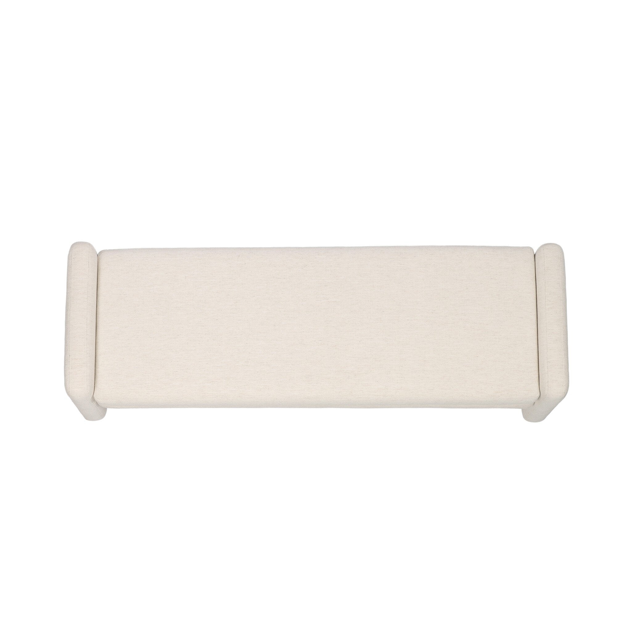 Serena 55" Accent Bench - Crypton Nomad Snow