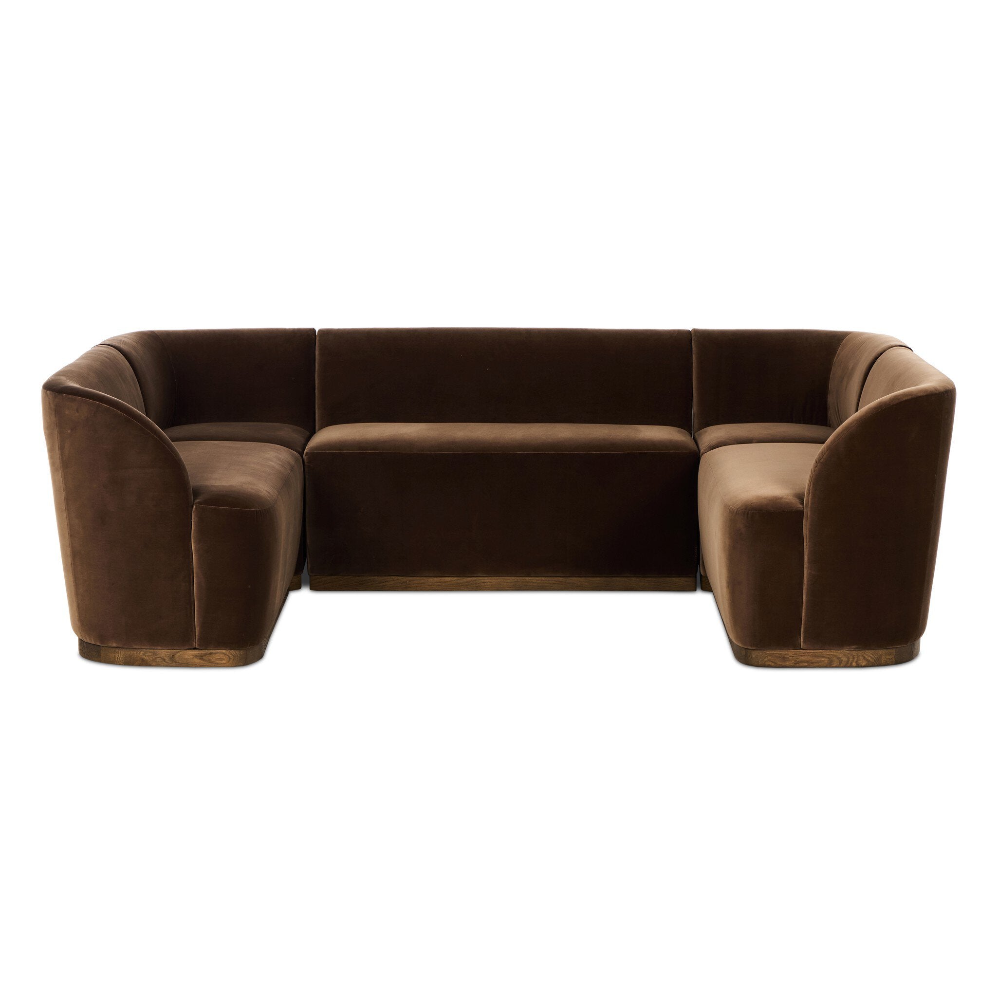 Dorset Banquette U-Shape - Surrey Mink