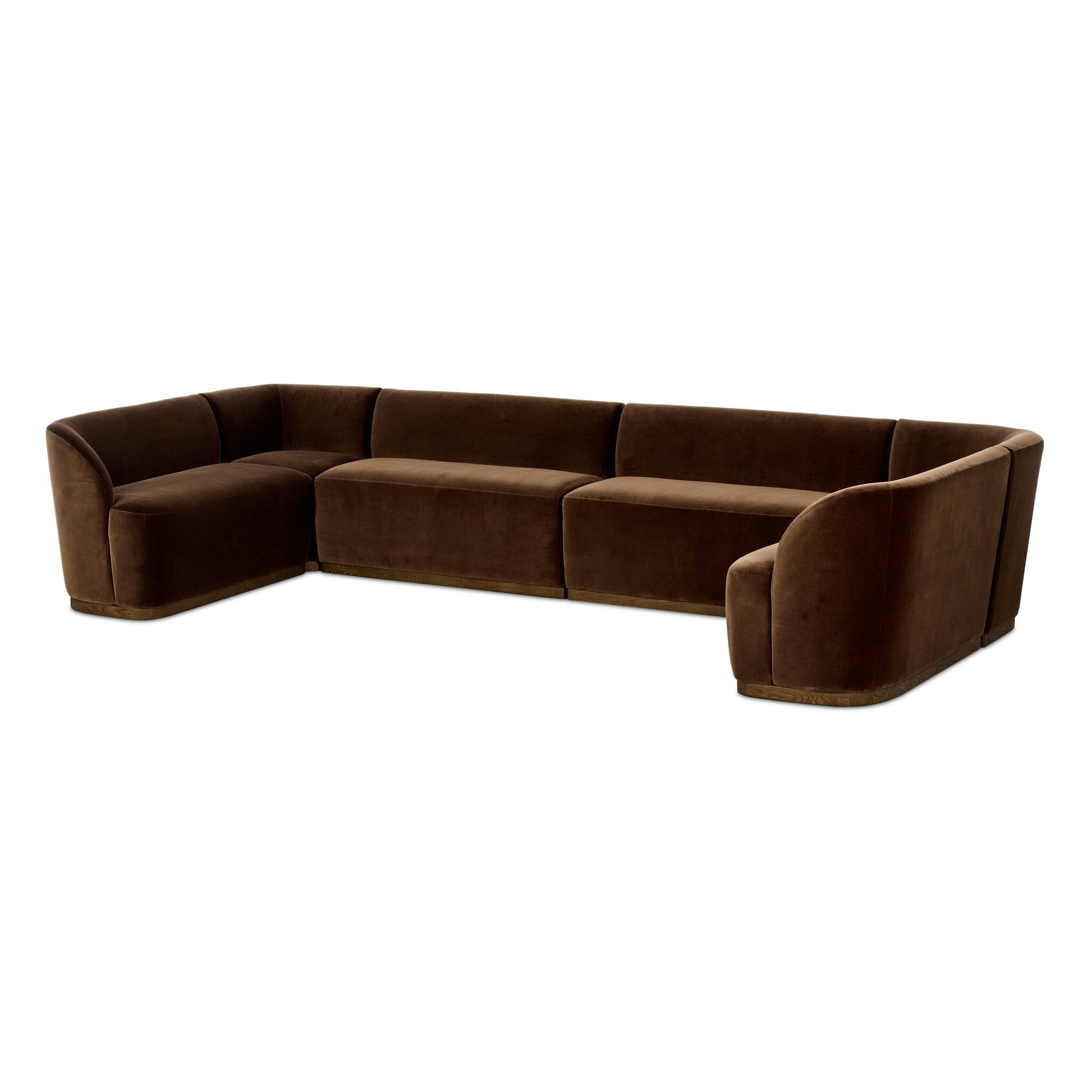 Dorset Banquette U-Shape - Surrey Mink