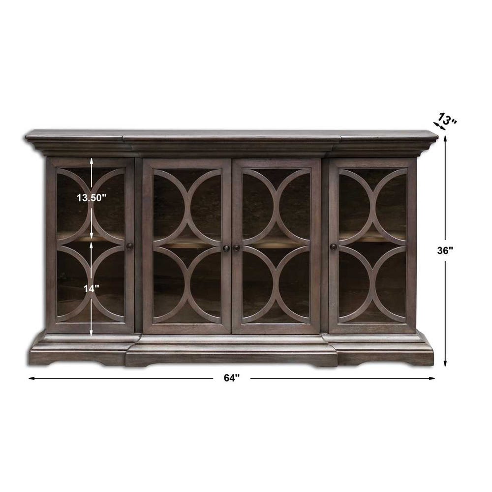Uttermost Belino Wooden 4 Door Chest