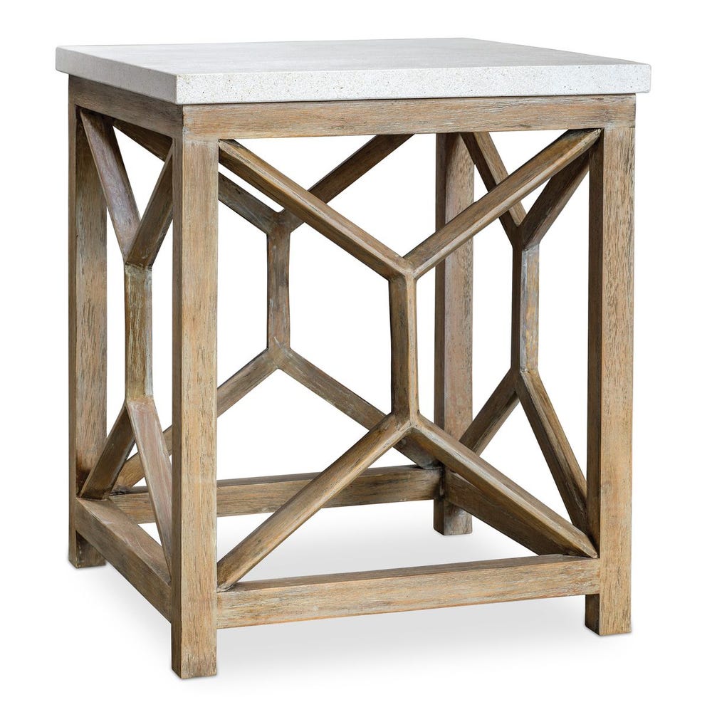 Uttermost Catali Stone End Table