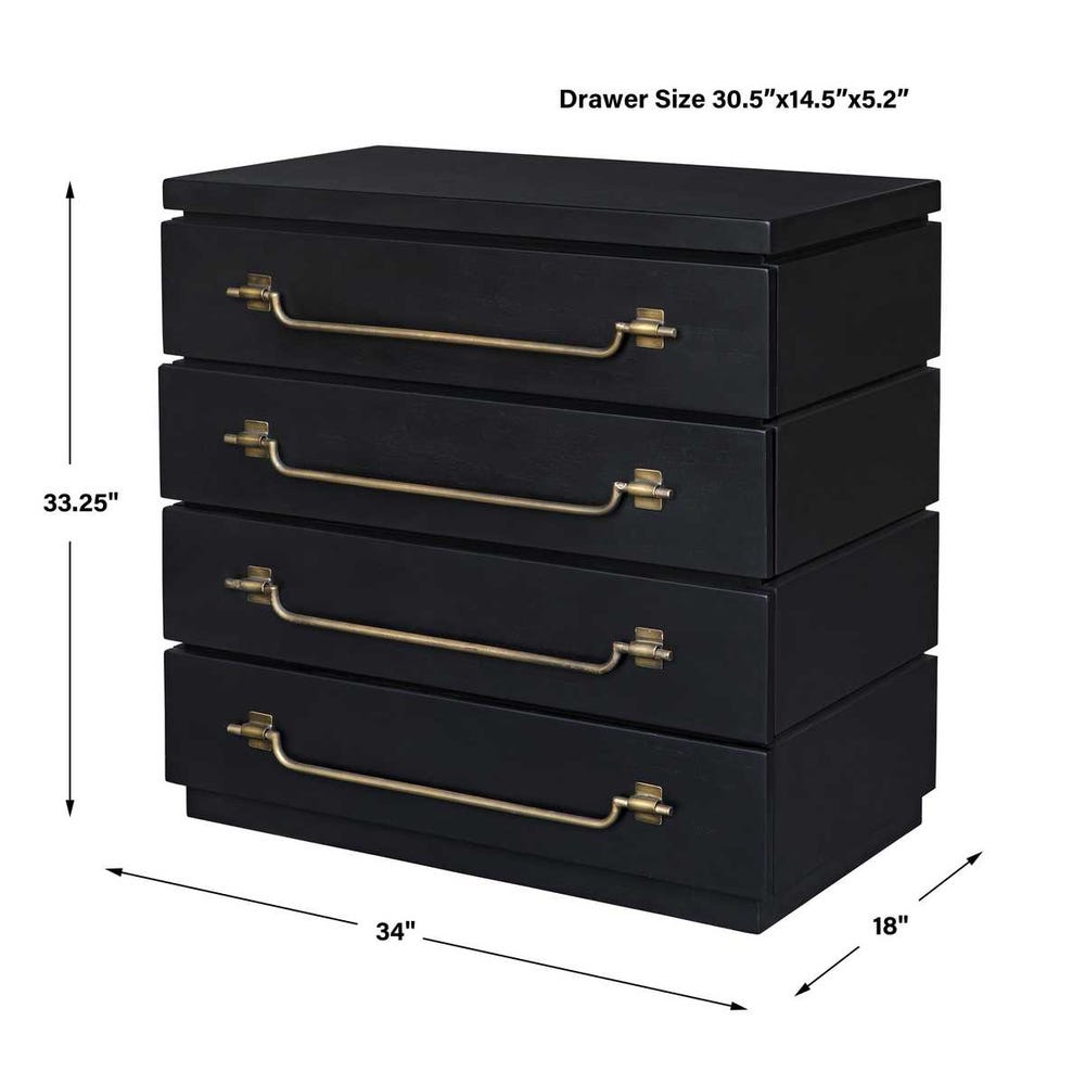 Uttermost Halifax Mahogany Accent Chest