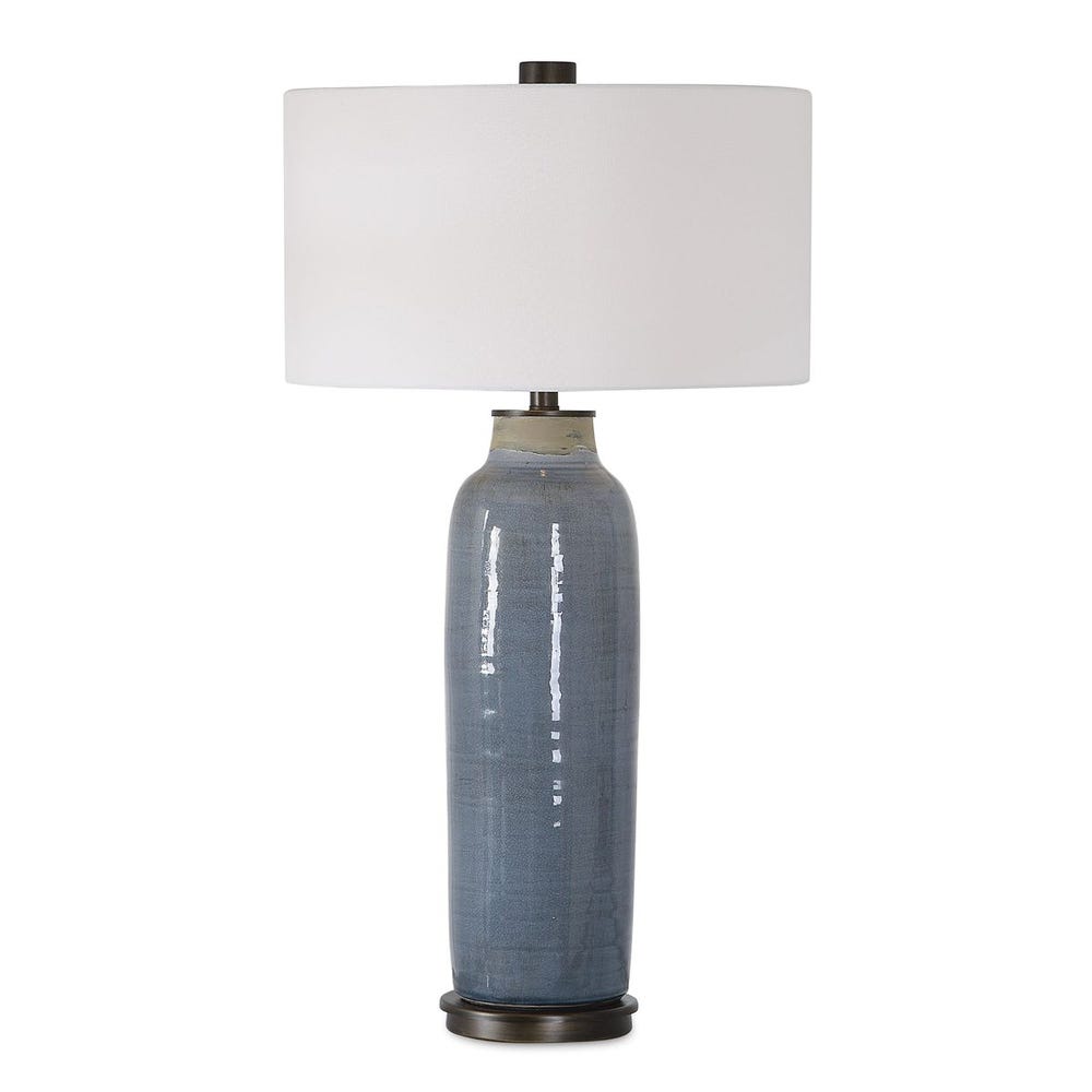 Uttermost Vicente Slate Blue Table Lamp