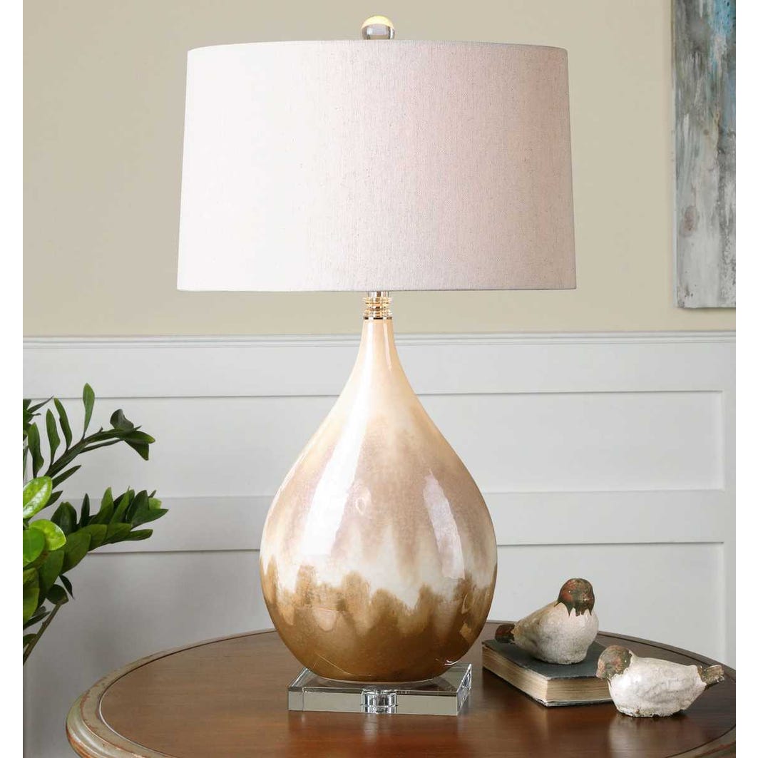 Uttermost Flavian Glazed Ceramic Lamp
