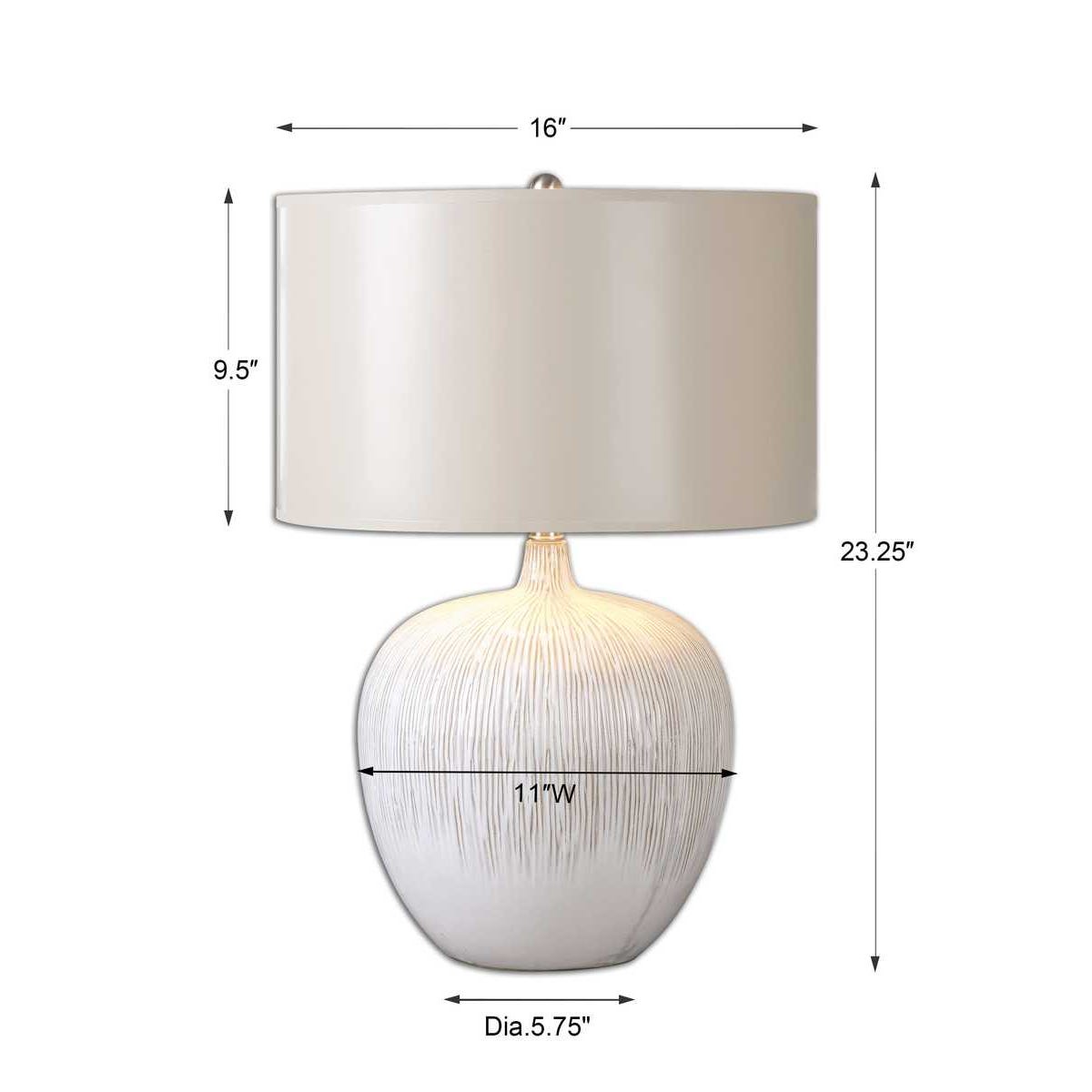 Uttermost Georgios Textured Ceramic Lamp