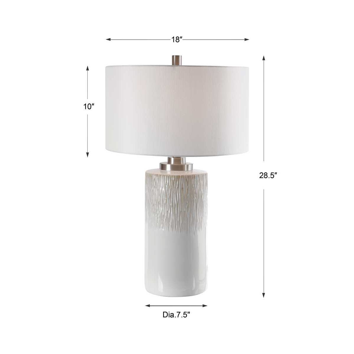 Uttermost Georgios Cylinder Table Lamp