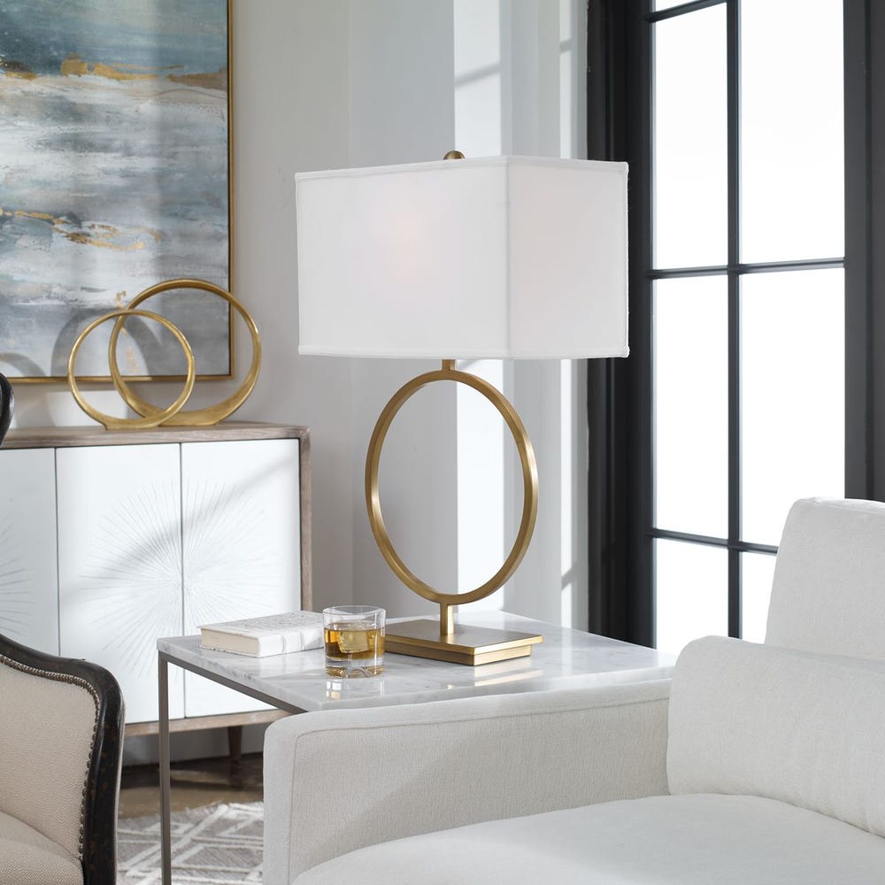 Uttermost Duara Circle Table Lamp