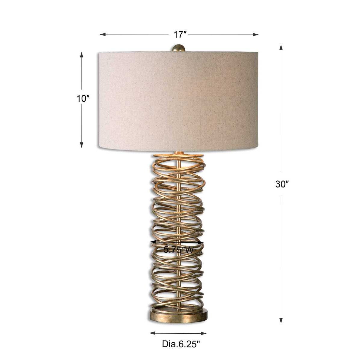 Uttermost Amarey Metal Ring Table Lamp