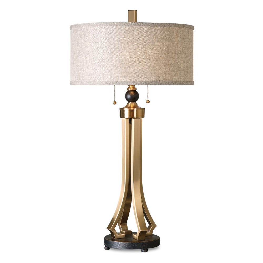 Uttermost Selvino Brushed Brass Table Lamp