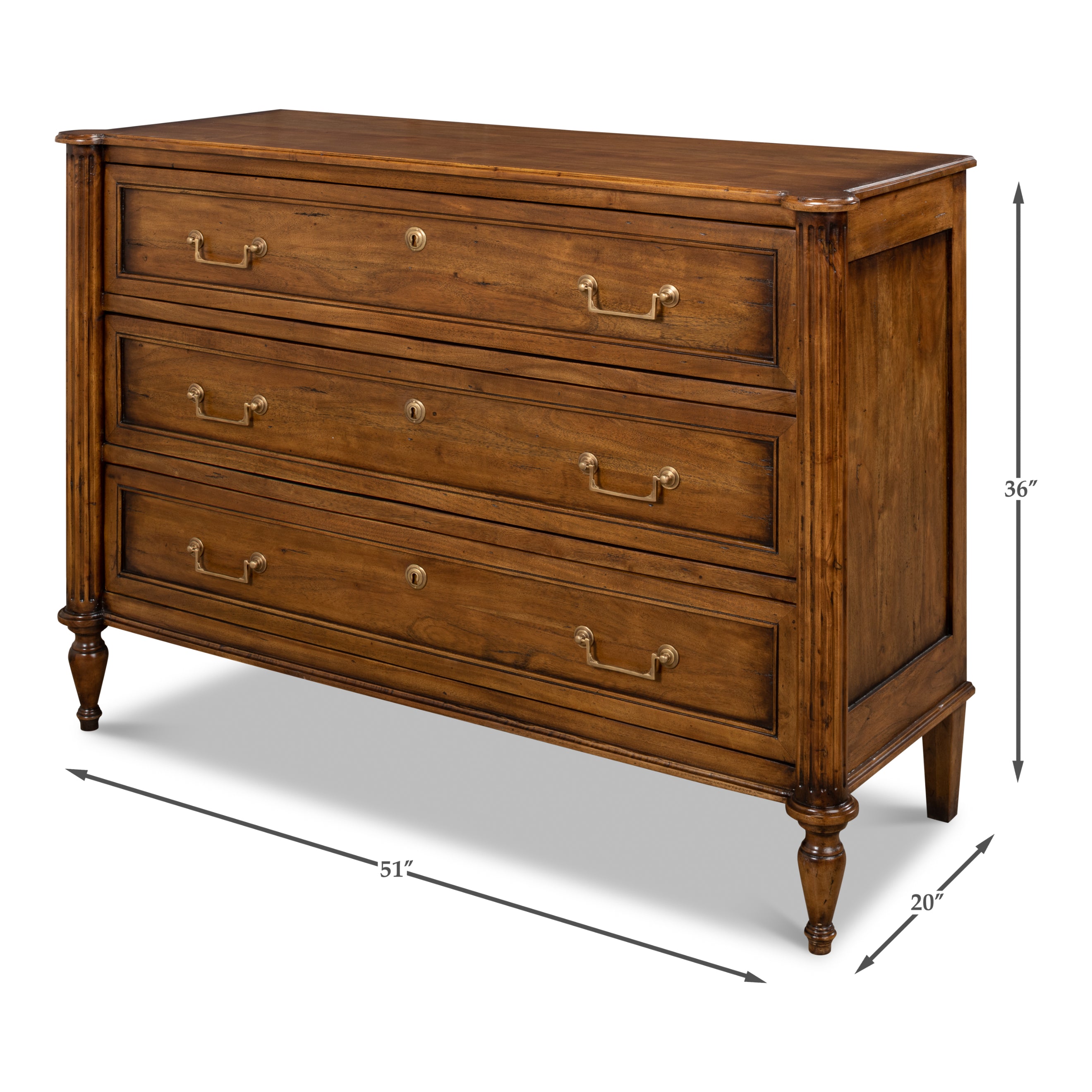 Ciborium Chest of Drawers - Fruitwood