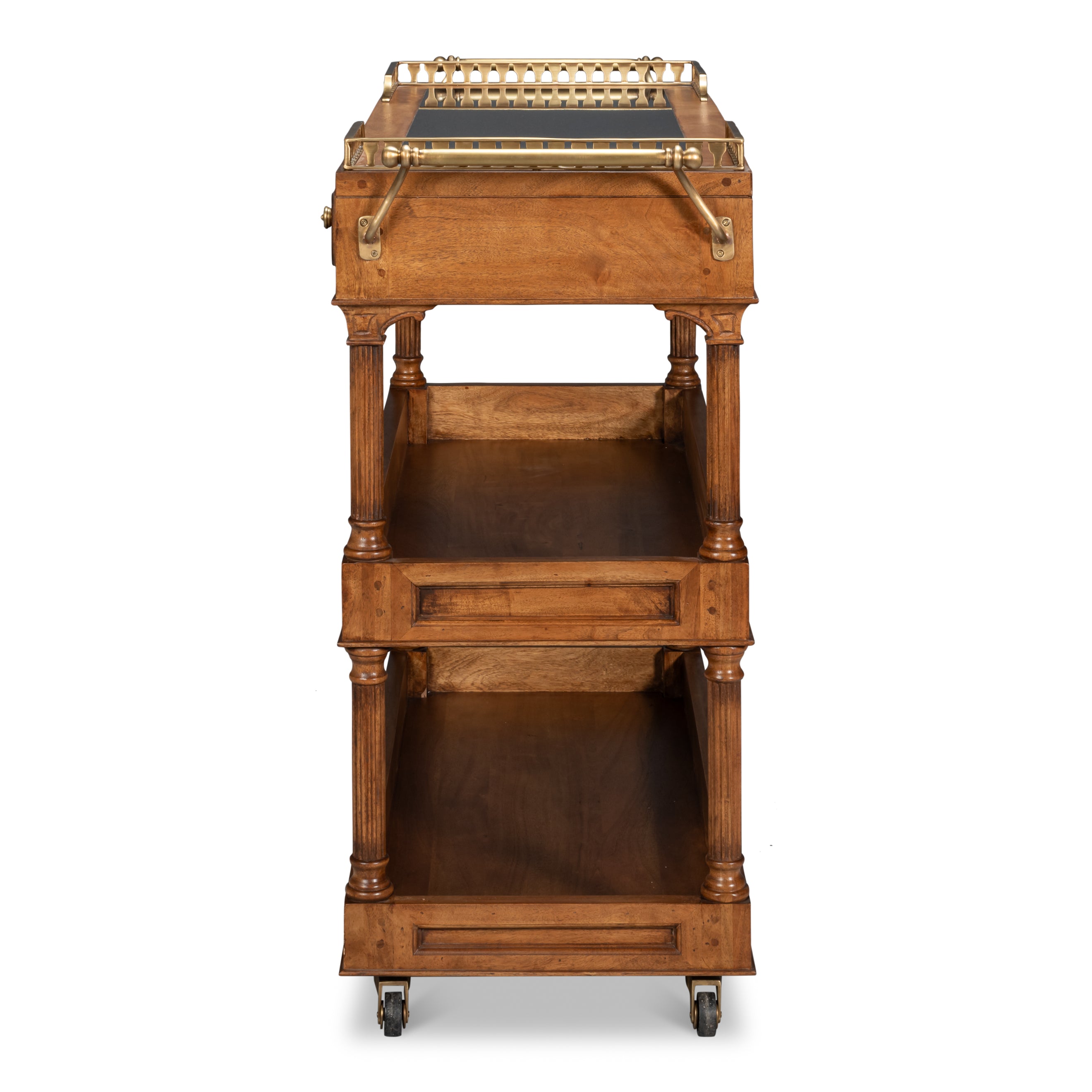 Capital Serving Cart - Fruitwood Finish