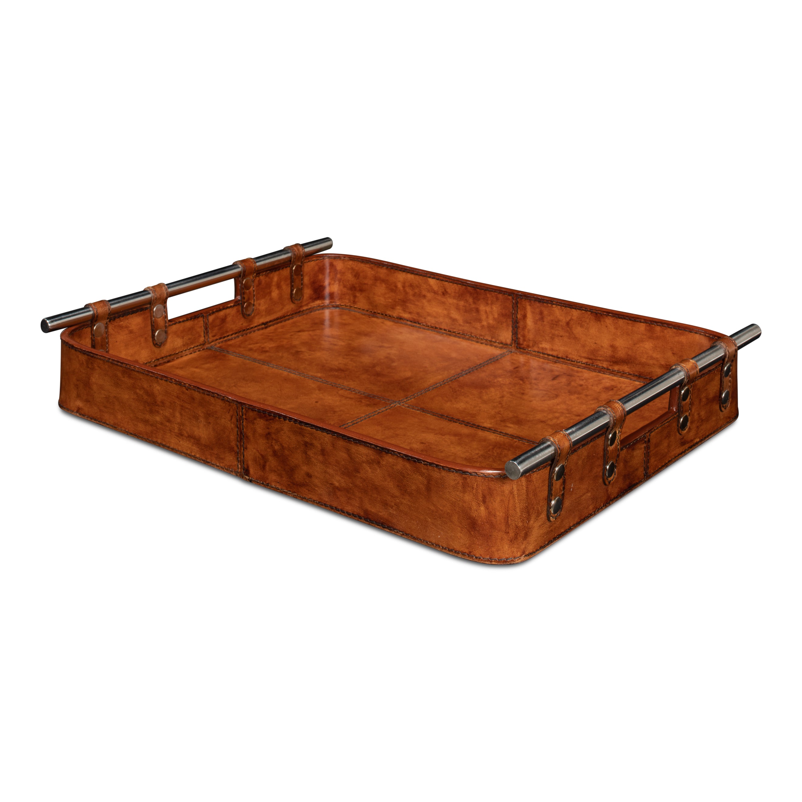 Safari Leather Tray