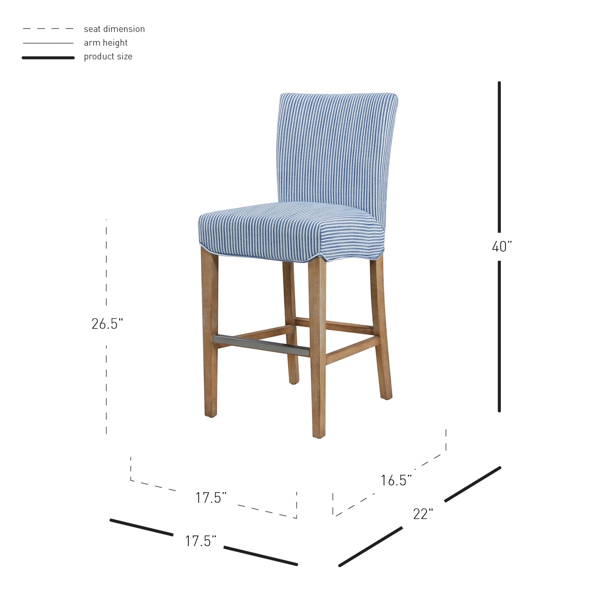 Milton Counter Stool - Thumbnail 3