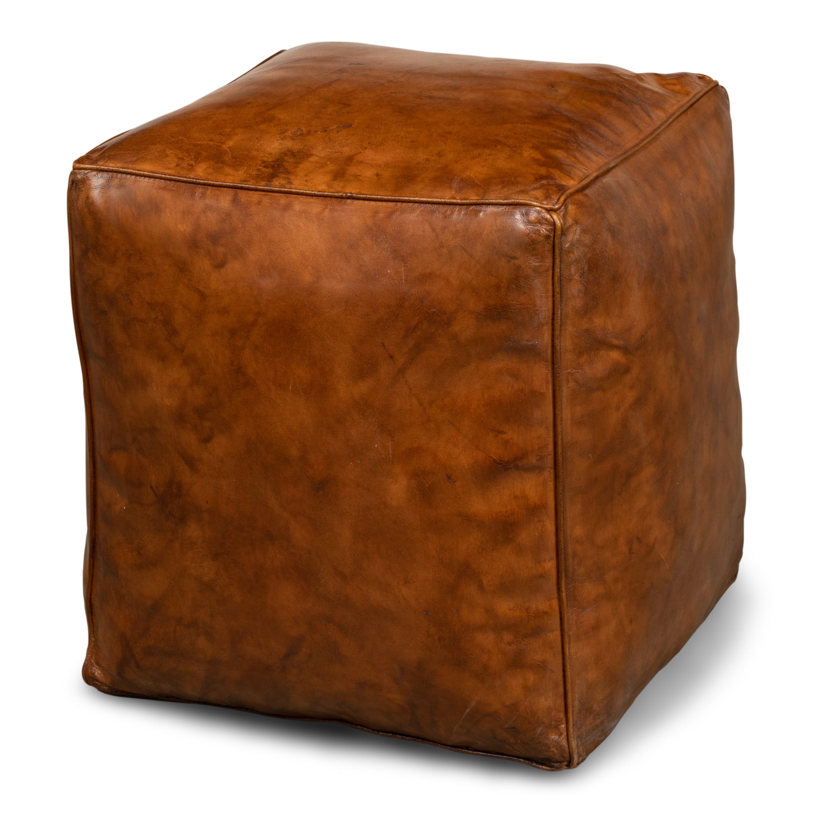 Sunday Afternoon Leather Cube