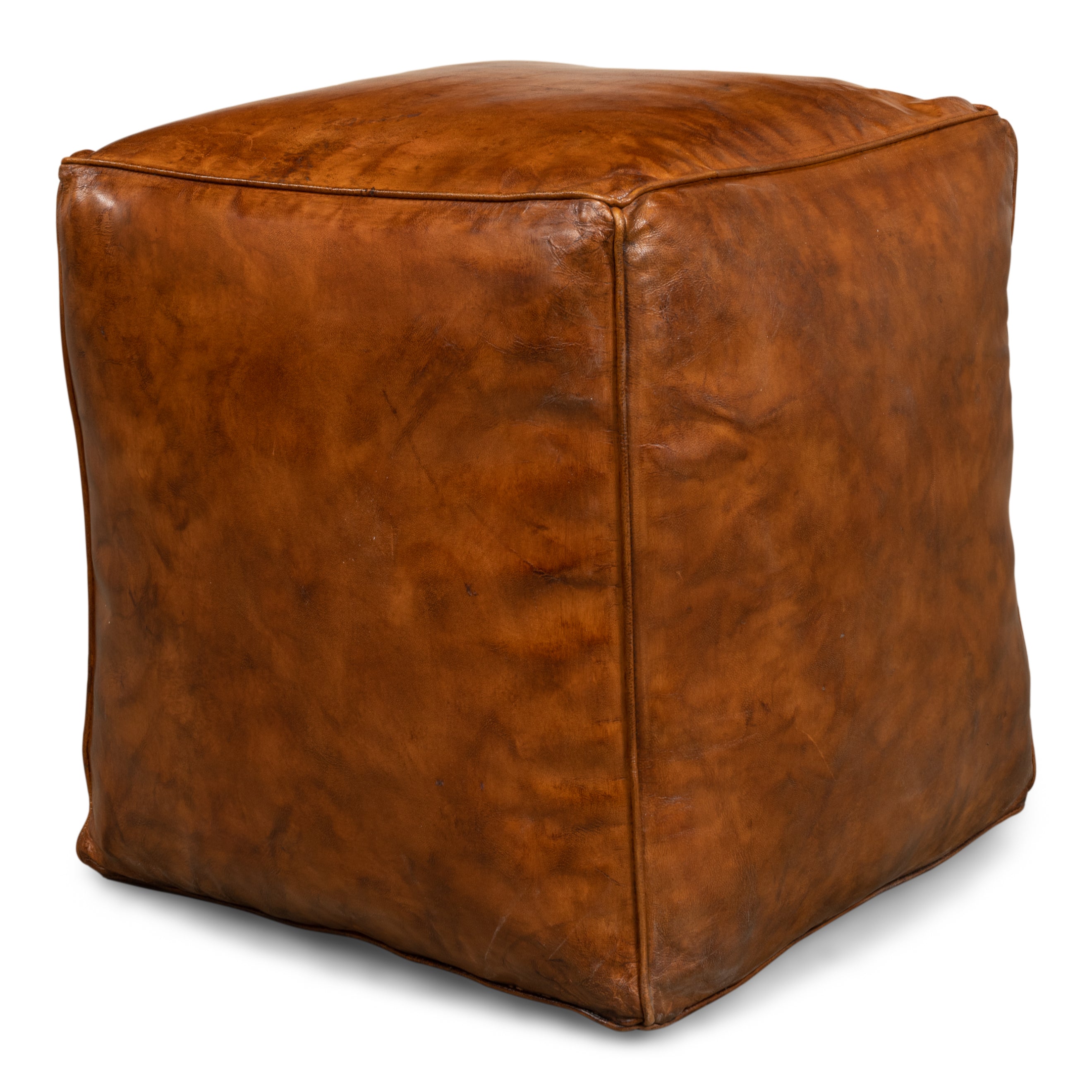 Sunday Afternoon Leather Cube