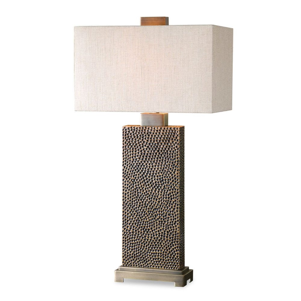 Uttermost Canfield Coffee Bronze Table Lamp