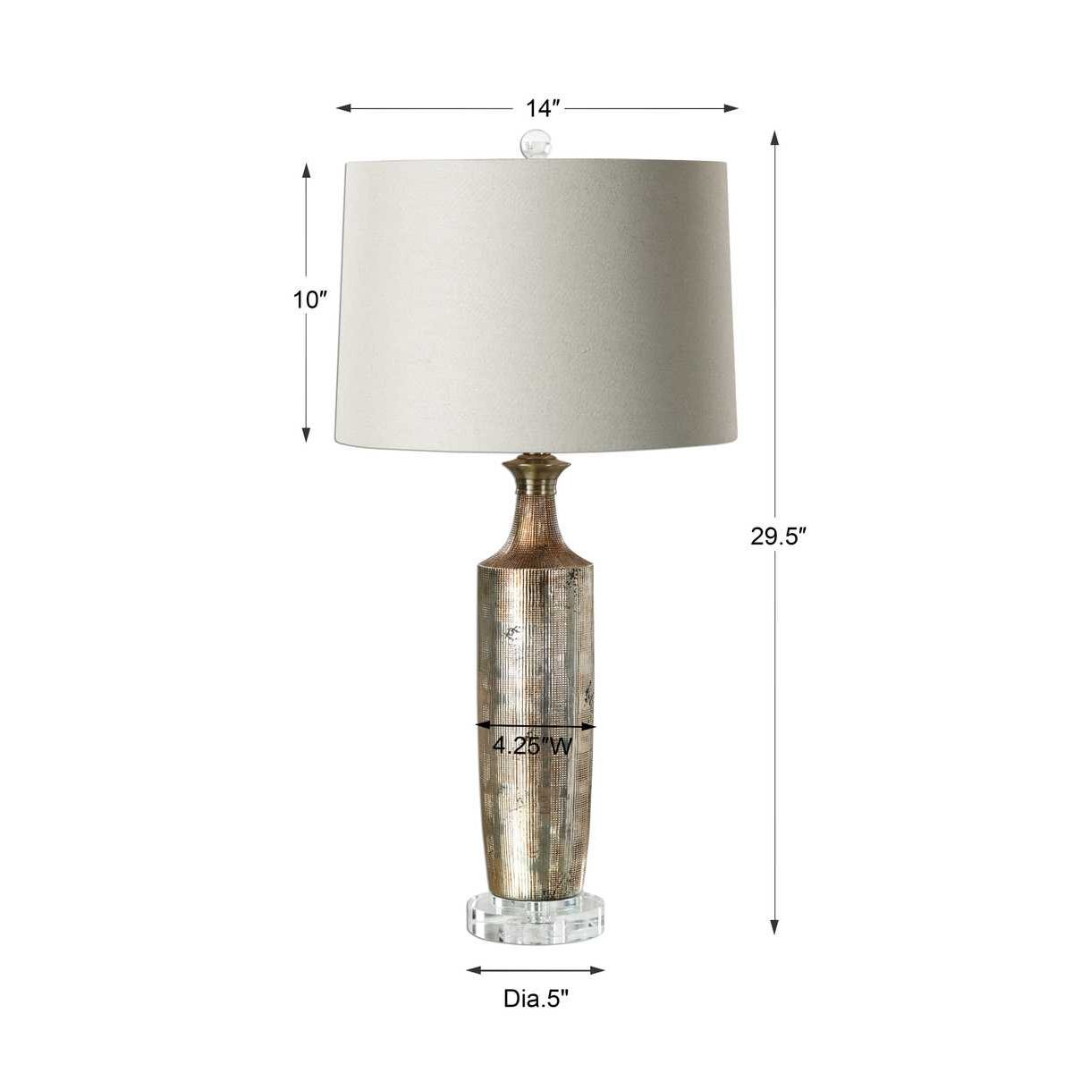Uttermost Valdieri Metallic Bronze Lamp