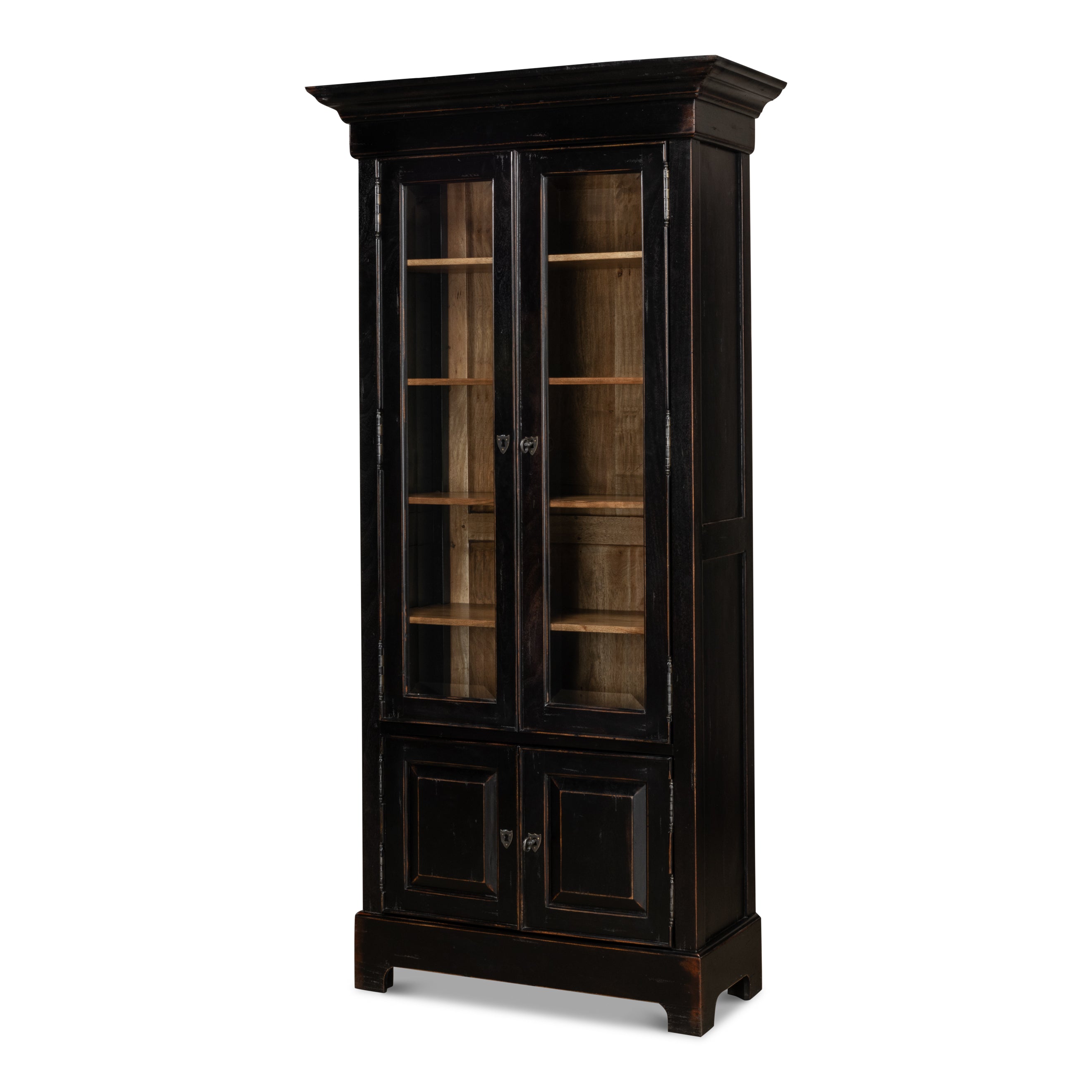 Bookcase in Ebony Finish