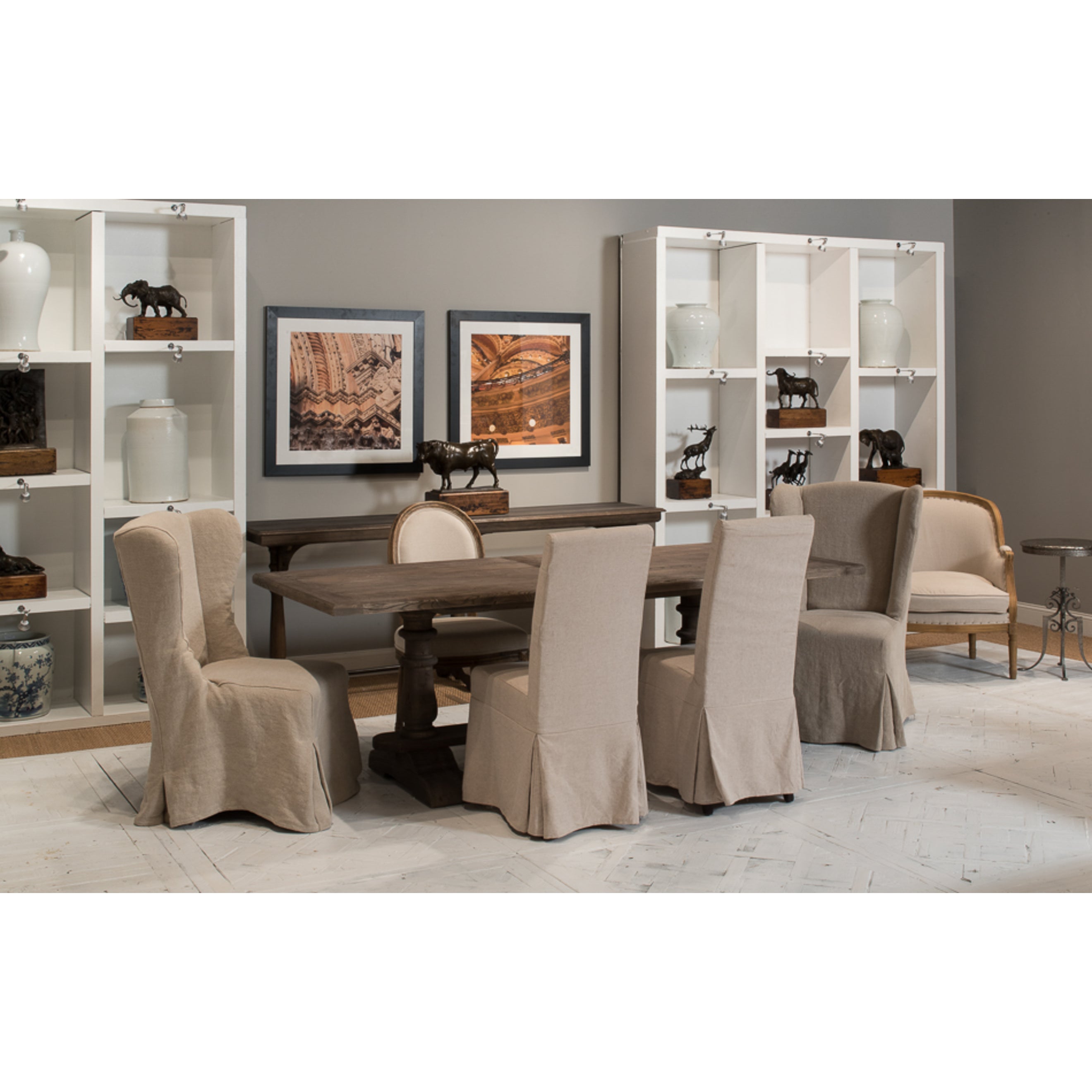 Draped Side Chair - Set of 2