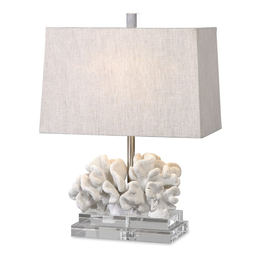 Uttermost Coral Sculpture Table Lamp