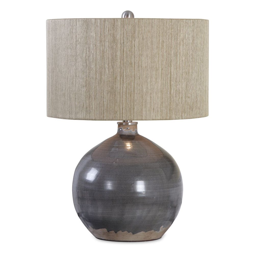 Uttermost Vardenis Gray Ceramic Lamp