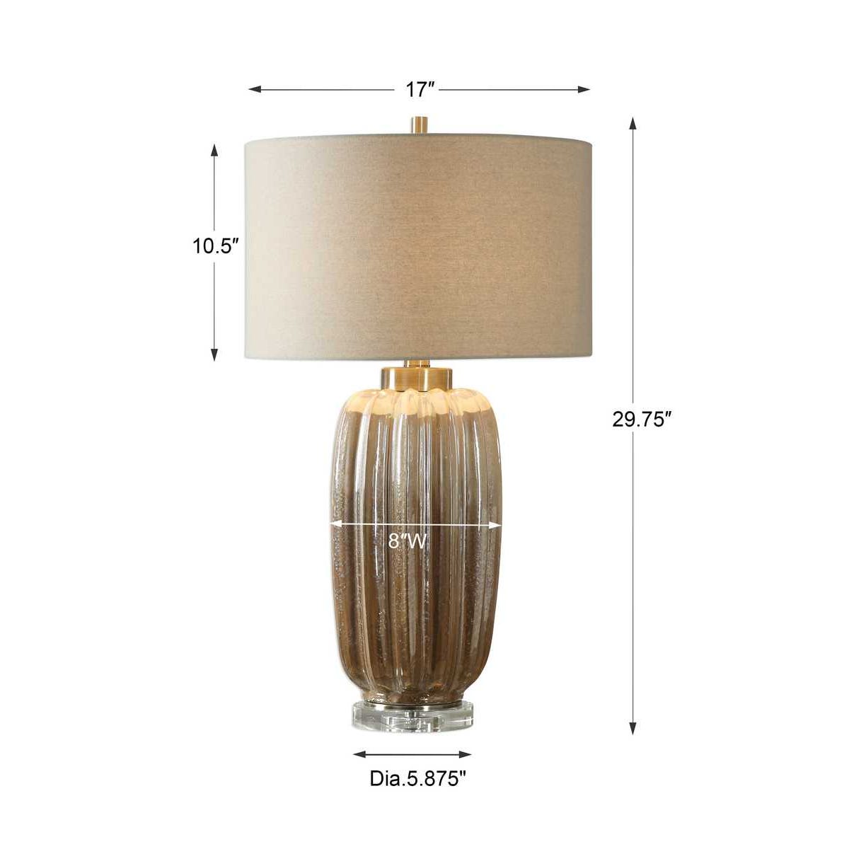 Uttermost Gistova Gold Table Lamp