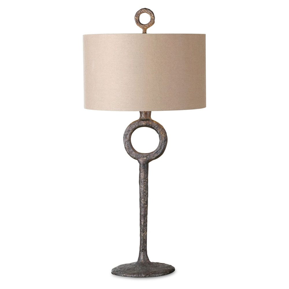 Uttermost Ferro Cast Iron Table Lamp