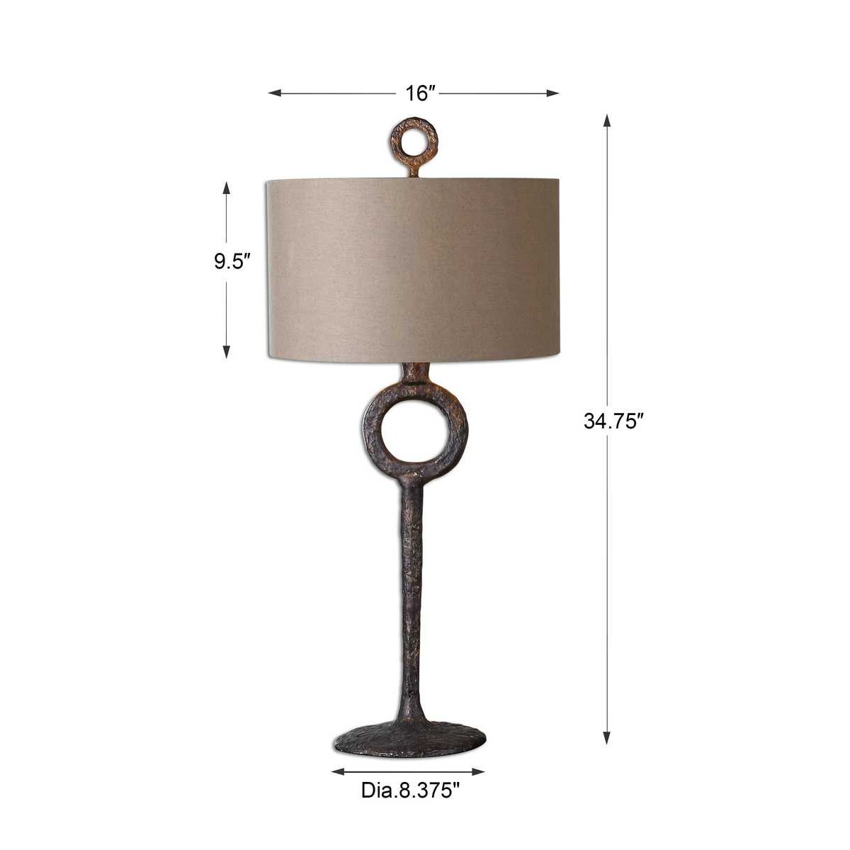 Uttermost Ferro Cast Iron Table Lamp
