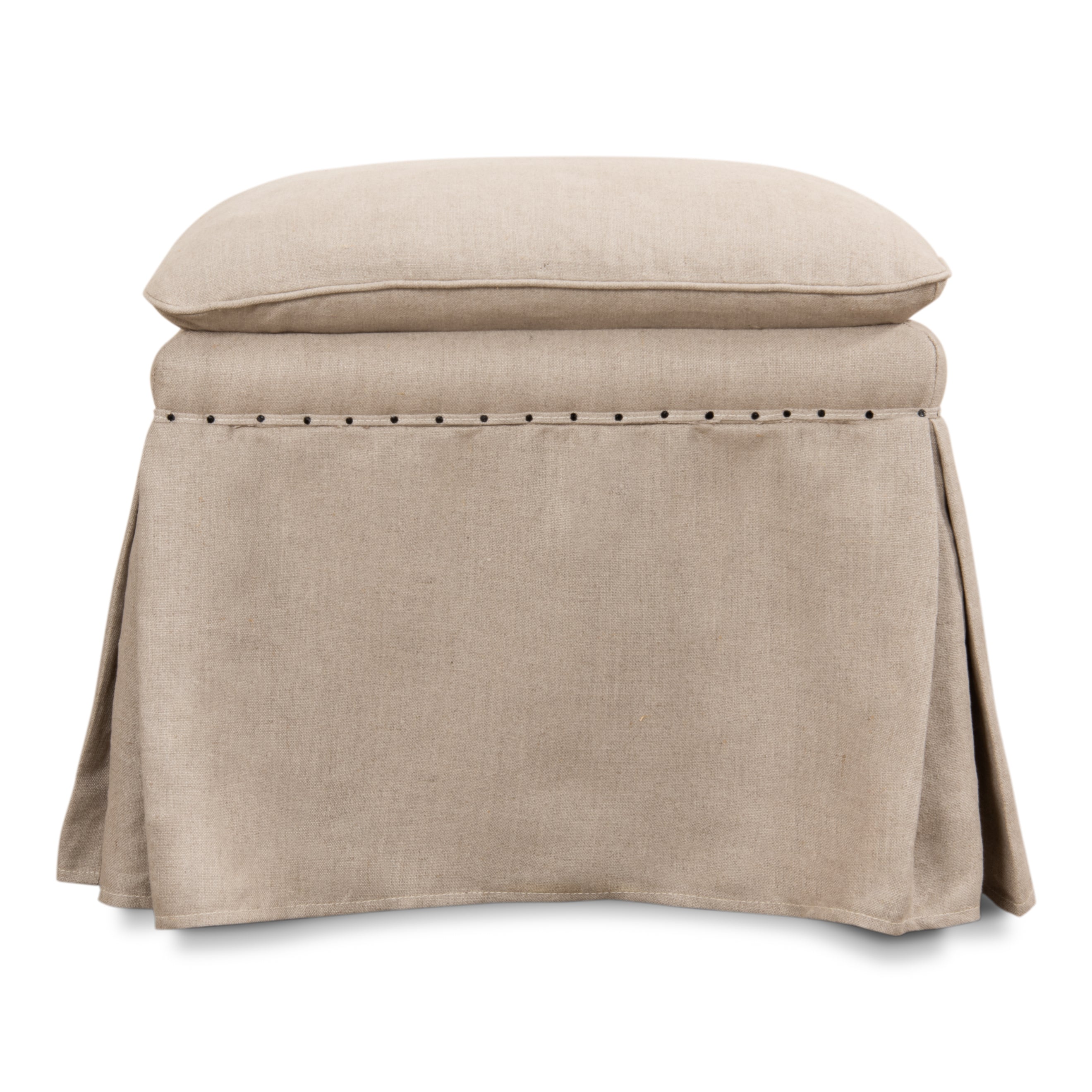 Draped Ottoman - Set of 2
