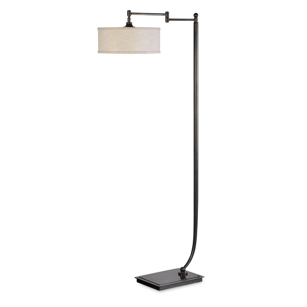 Uttermost Lamine Dark Bronze Floor Lamp