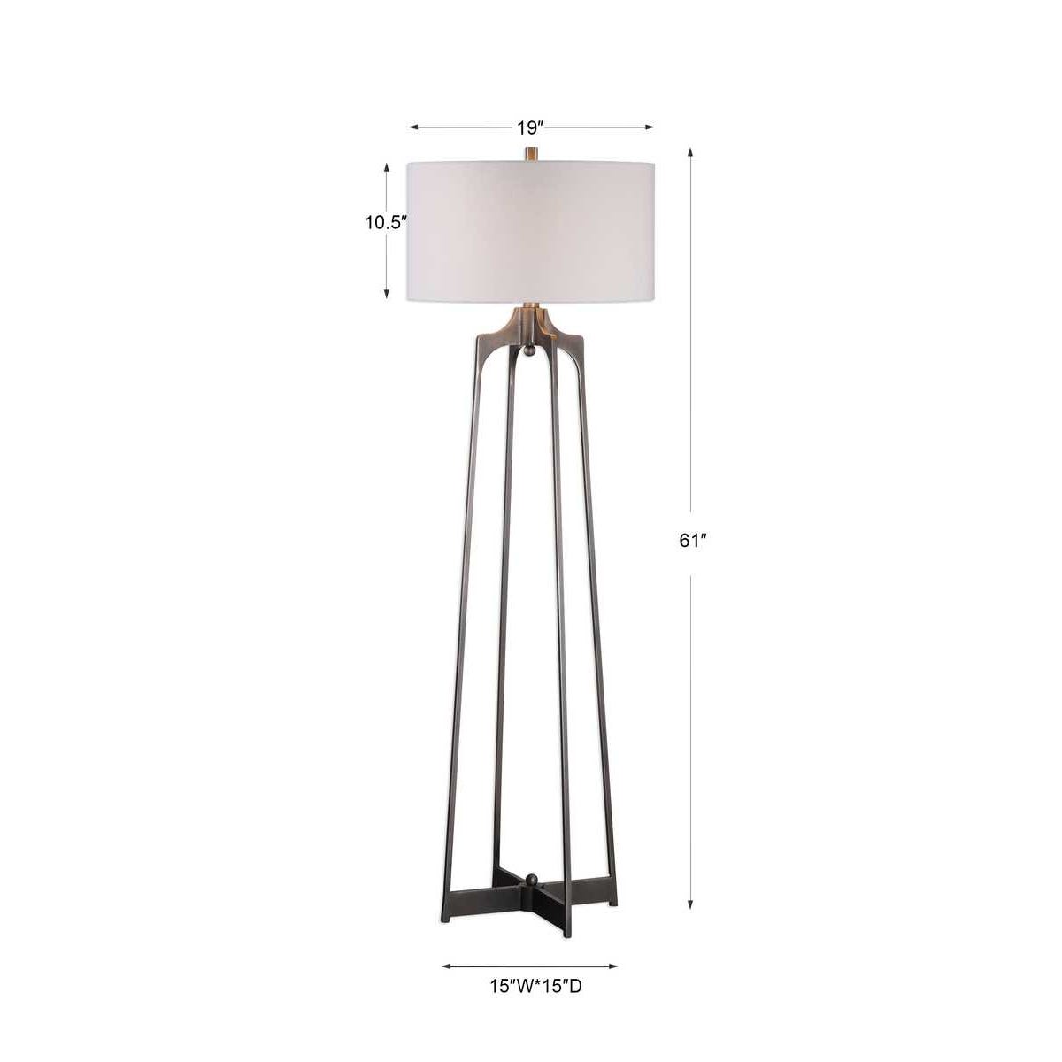 Uttermost Adrian Modern Floor Lamp