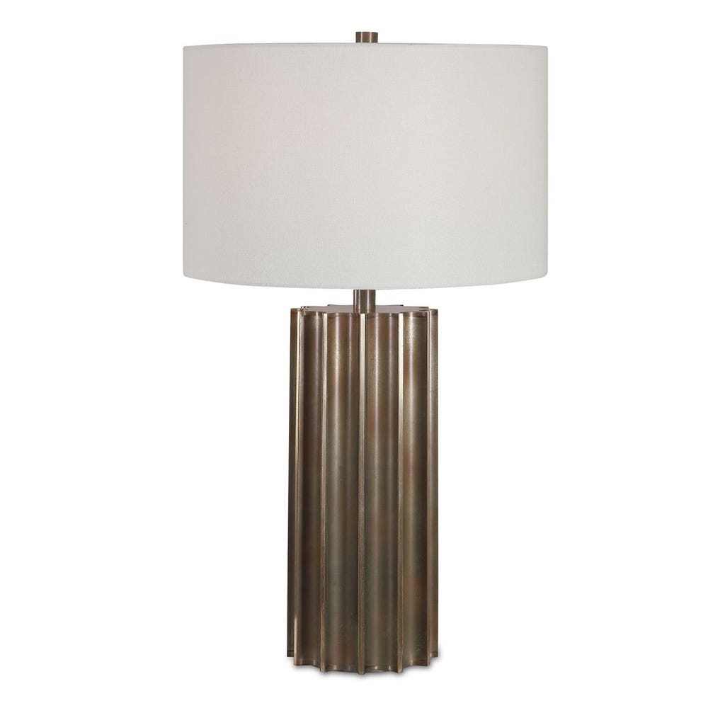 Uttermost Khalio Gun Metal Table Lamp