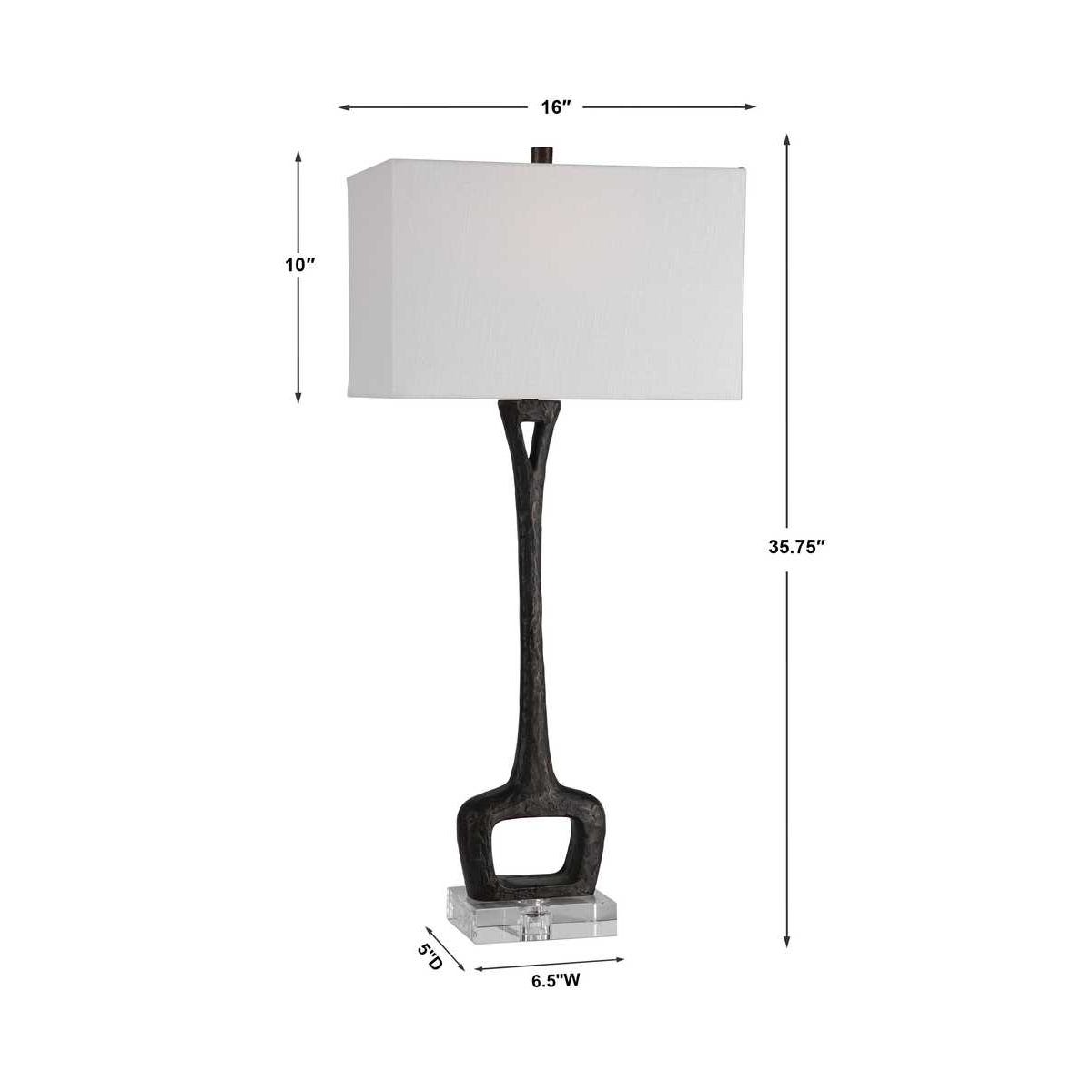 Uttermost Darbie Iron Table Lamp