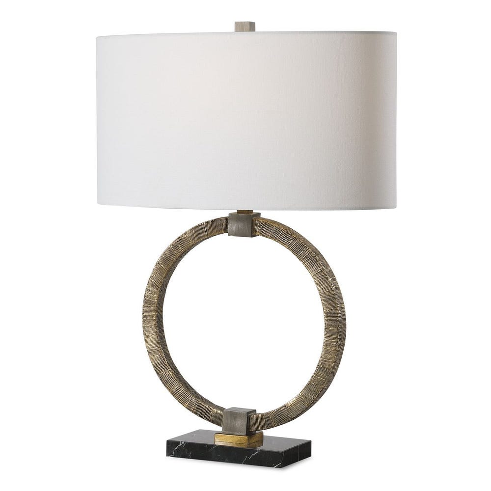 Uttermost Relic Aged Gold Table Lamp