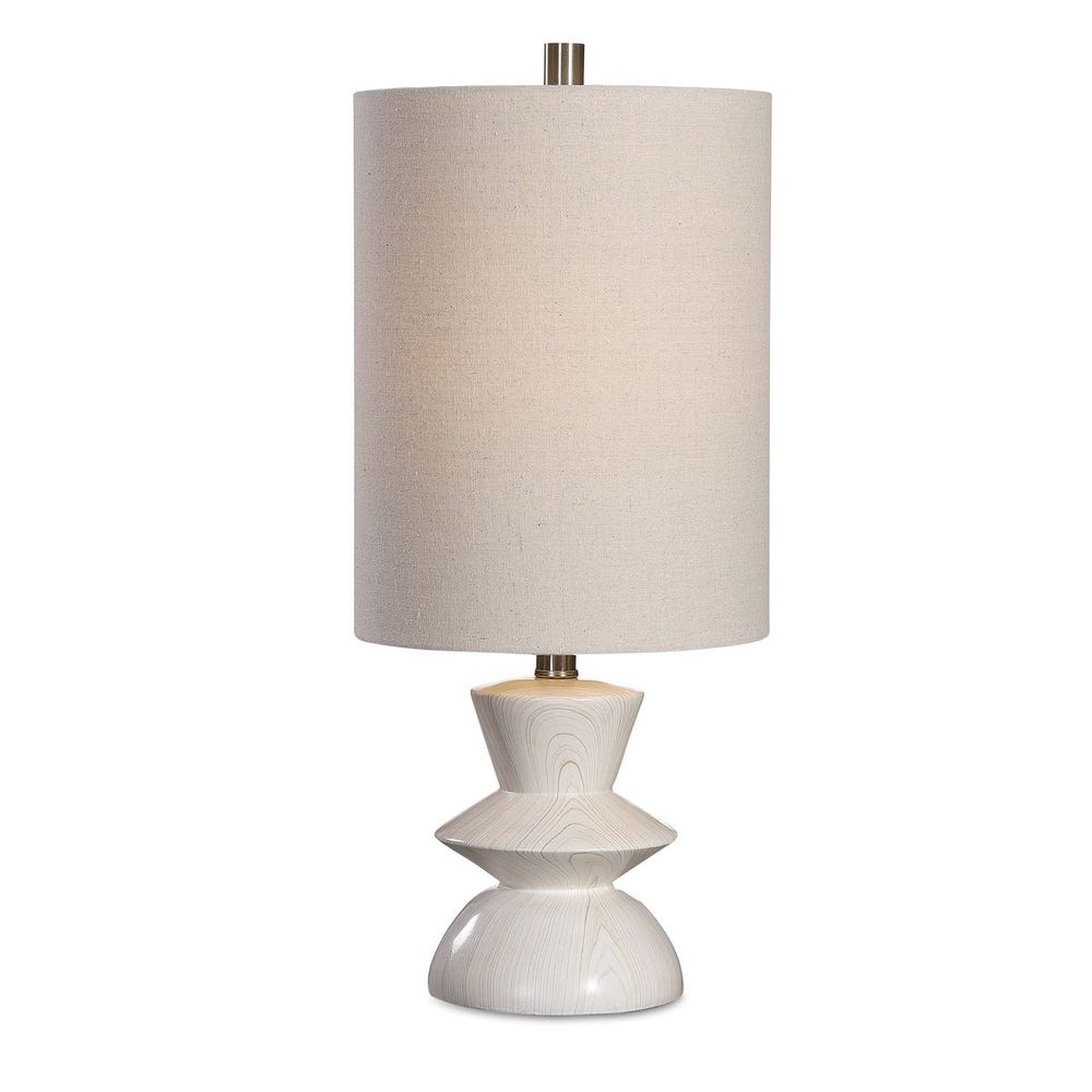 Uttermost Stevens Bleached Wood Buffet Lamp