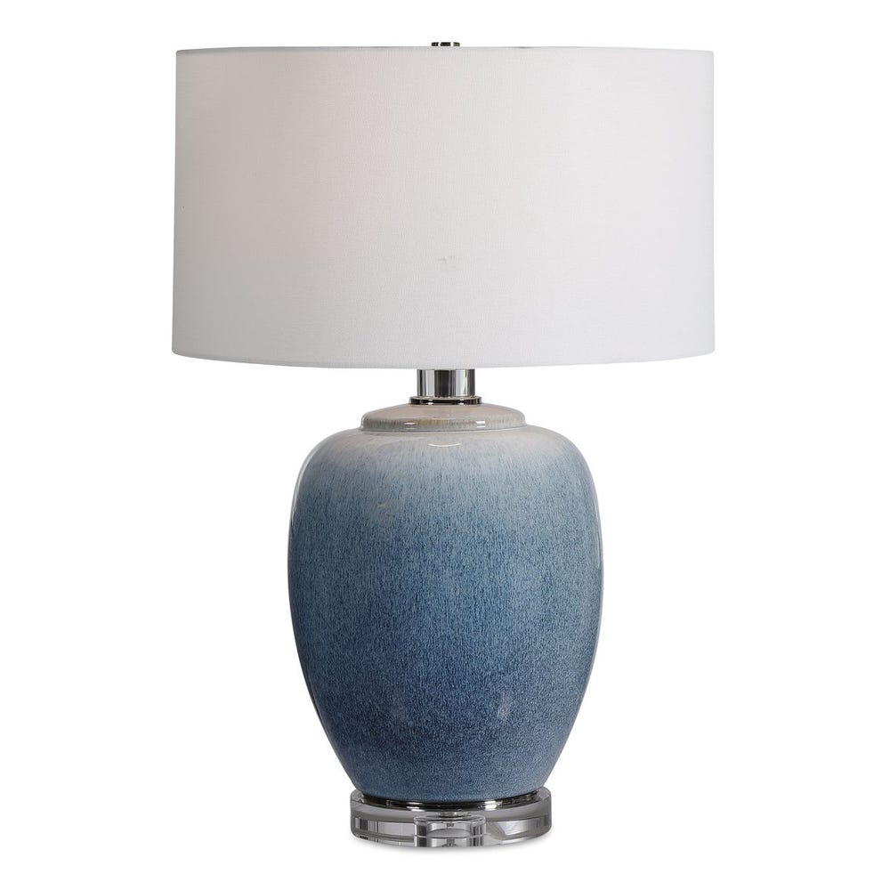 Uttermost Blue Waters Ceramic Table Lamp